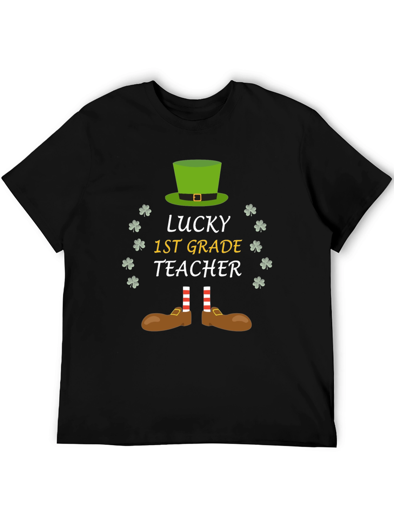 Lucky 1st Grade Teacher St. Patricks Day T-Shirt