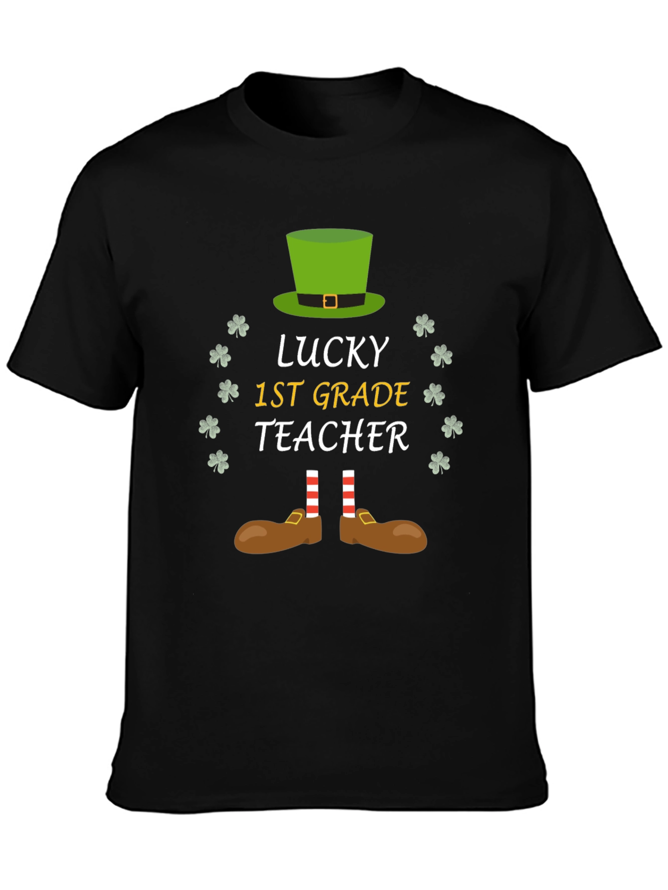 Lucky 1st Grade Teacher St. Patricks Day T-Shirt
