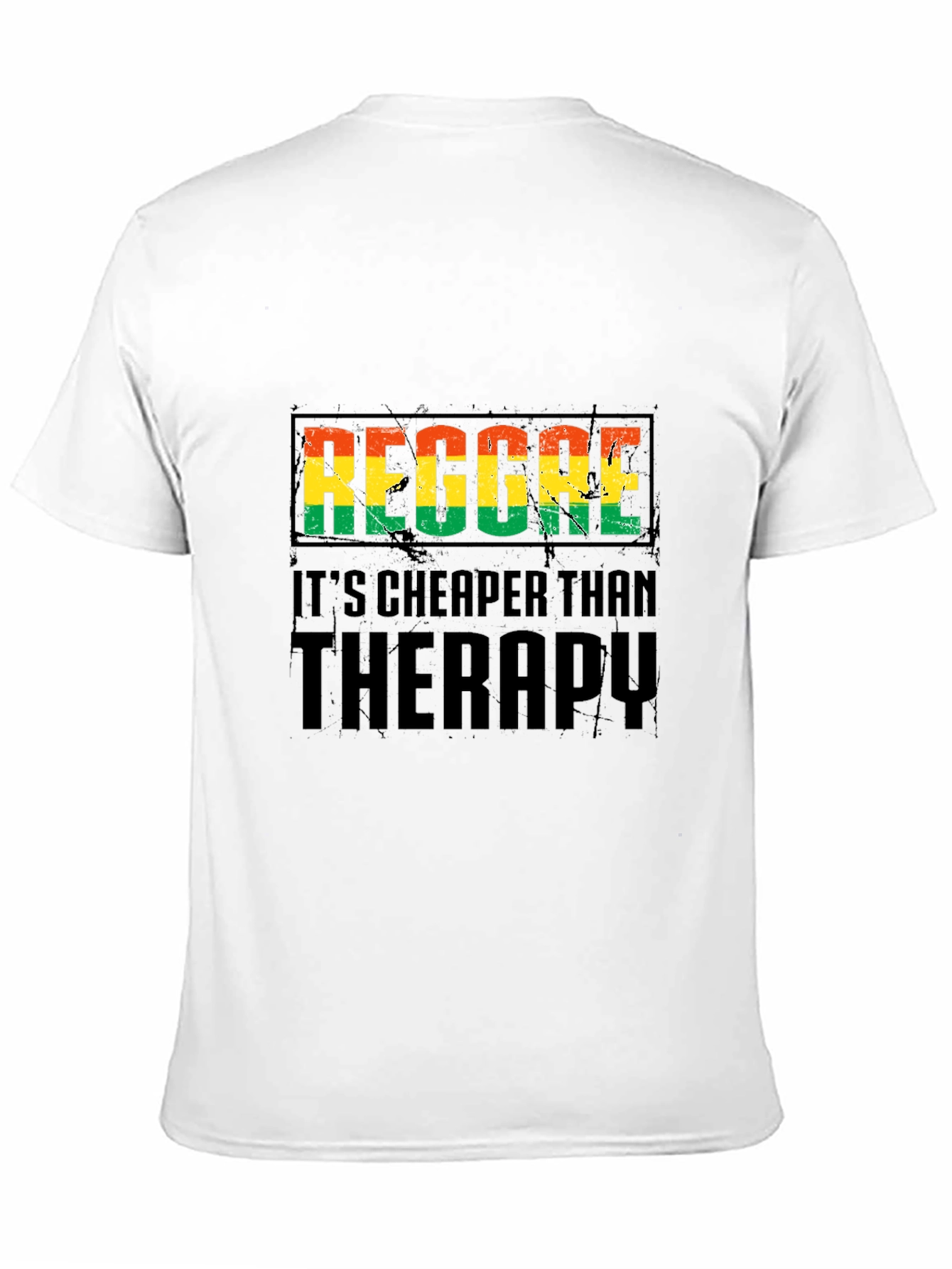 Reggae Therapy Black T-Shirt