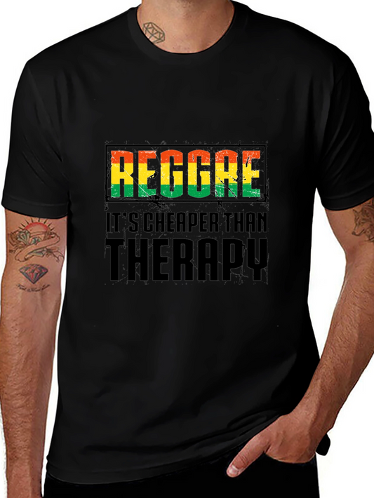 Reggae Therapy Black T-Shirt