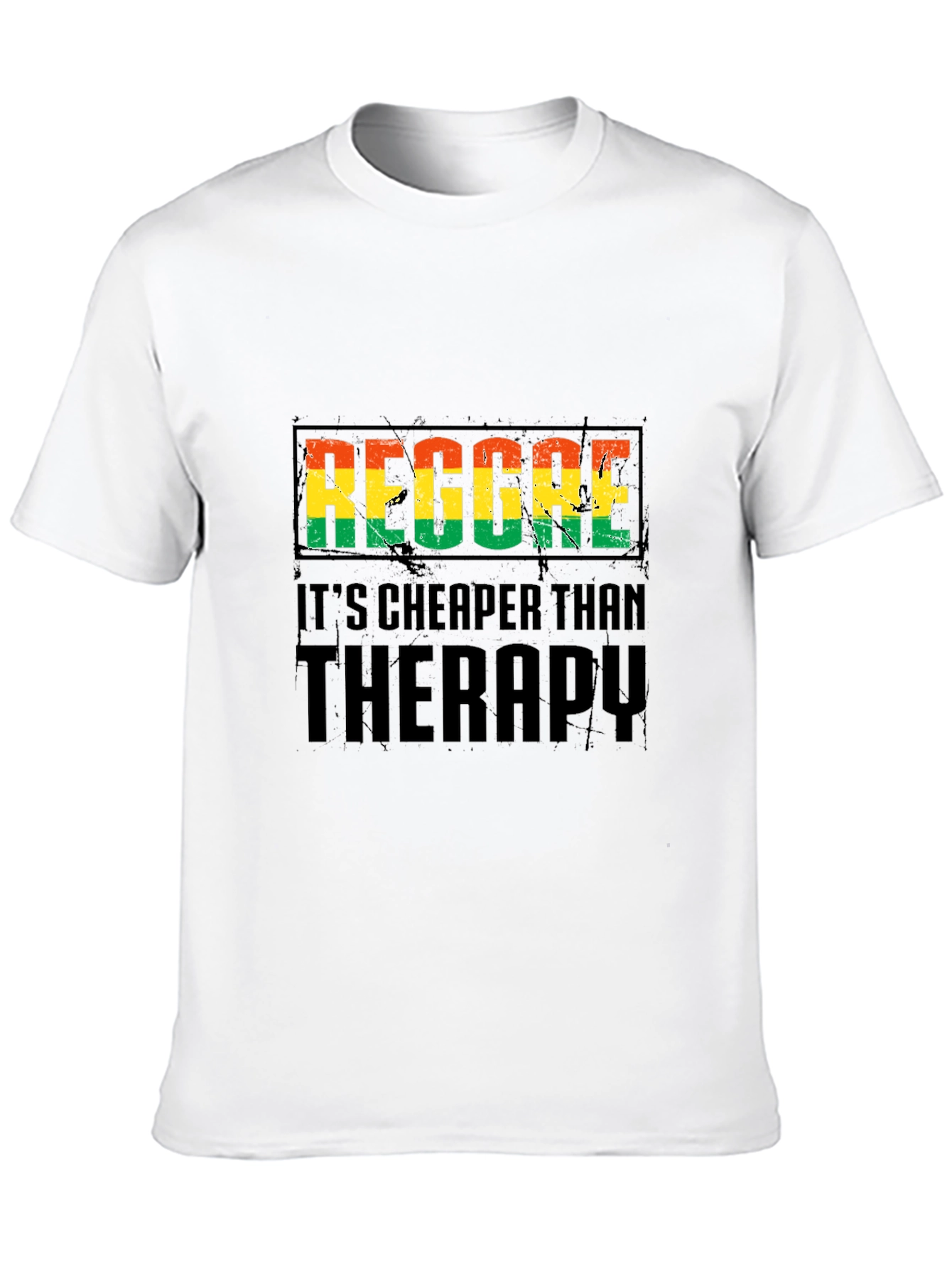 Reggae Therapy Black T-Shirt