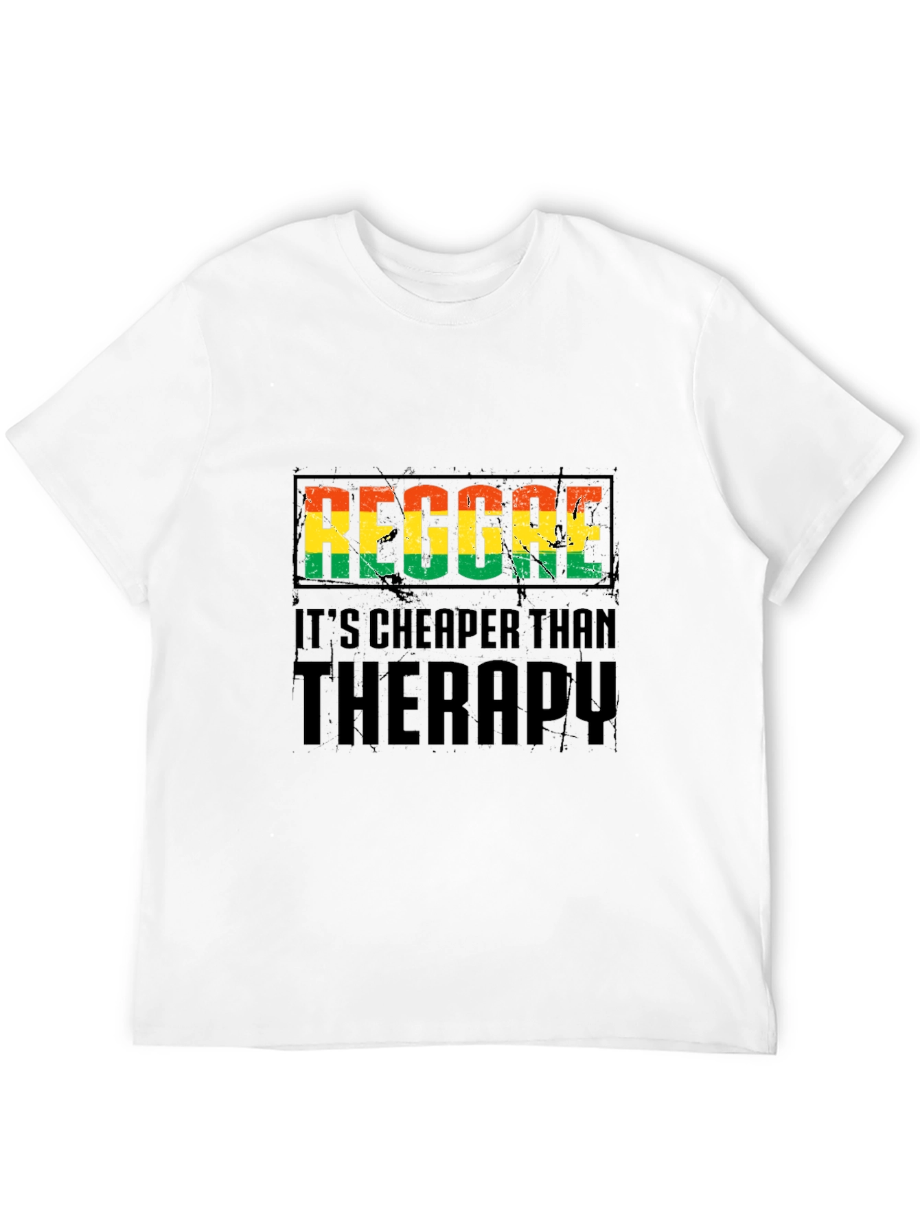 Reggae Therapy Black T-Shirt