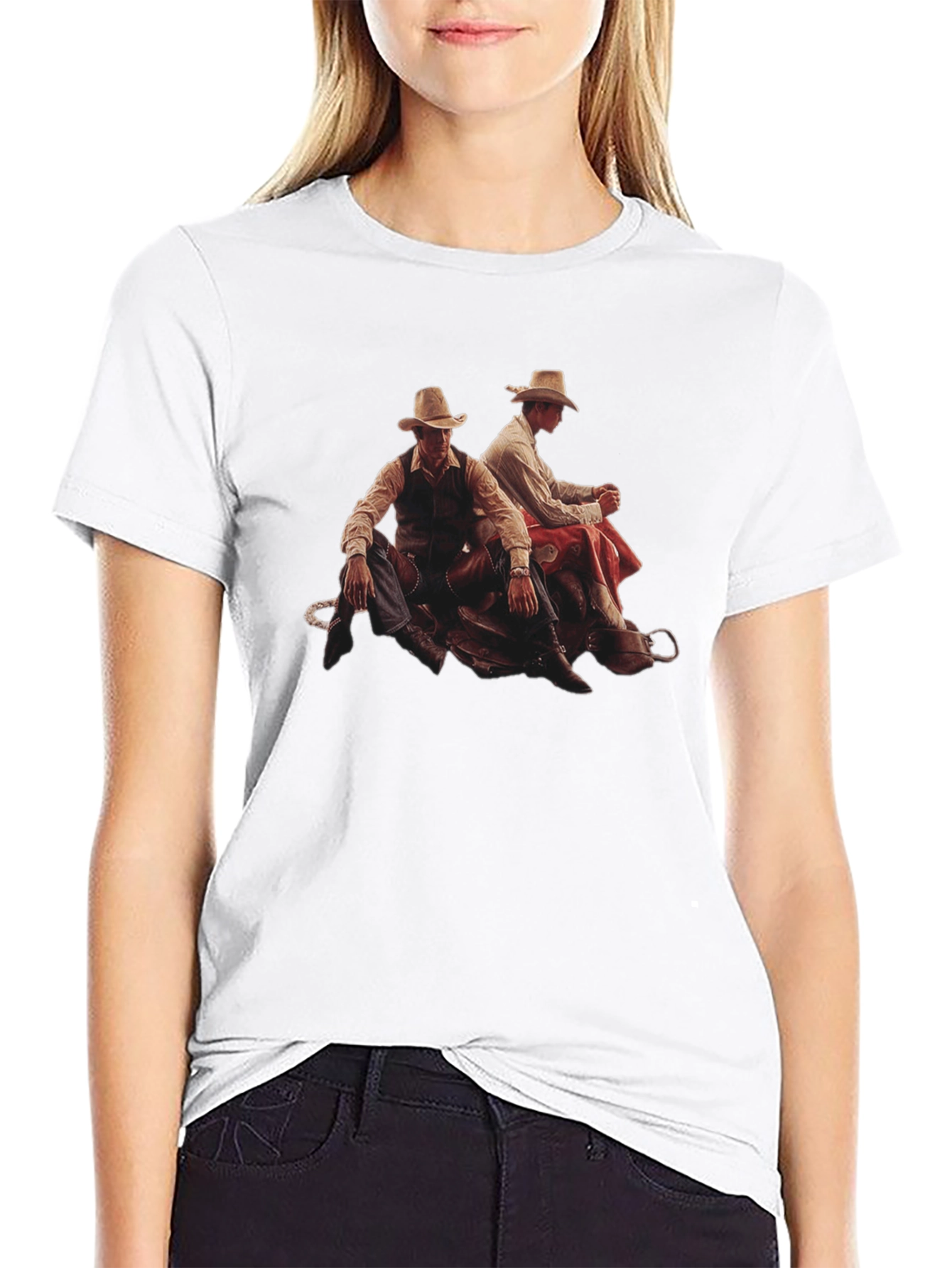 Cowboy Graphic Tee - Western Style T-Shirt