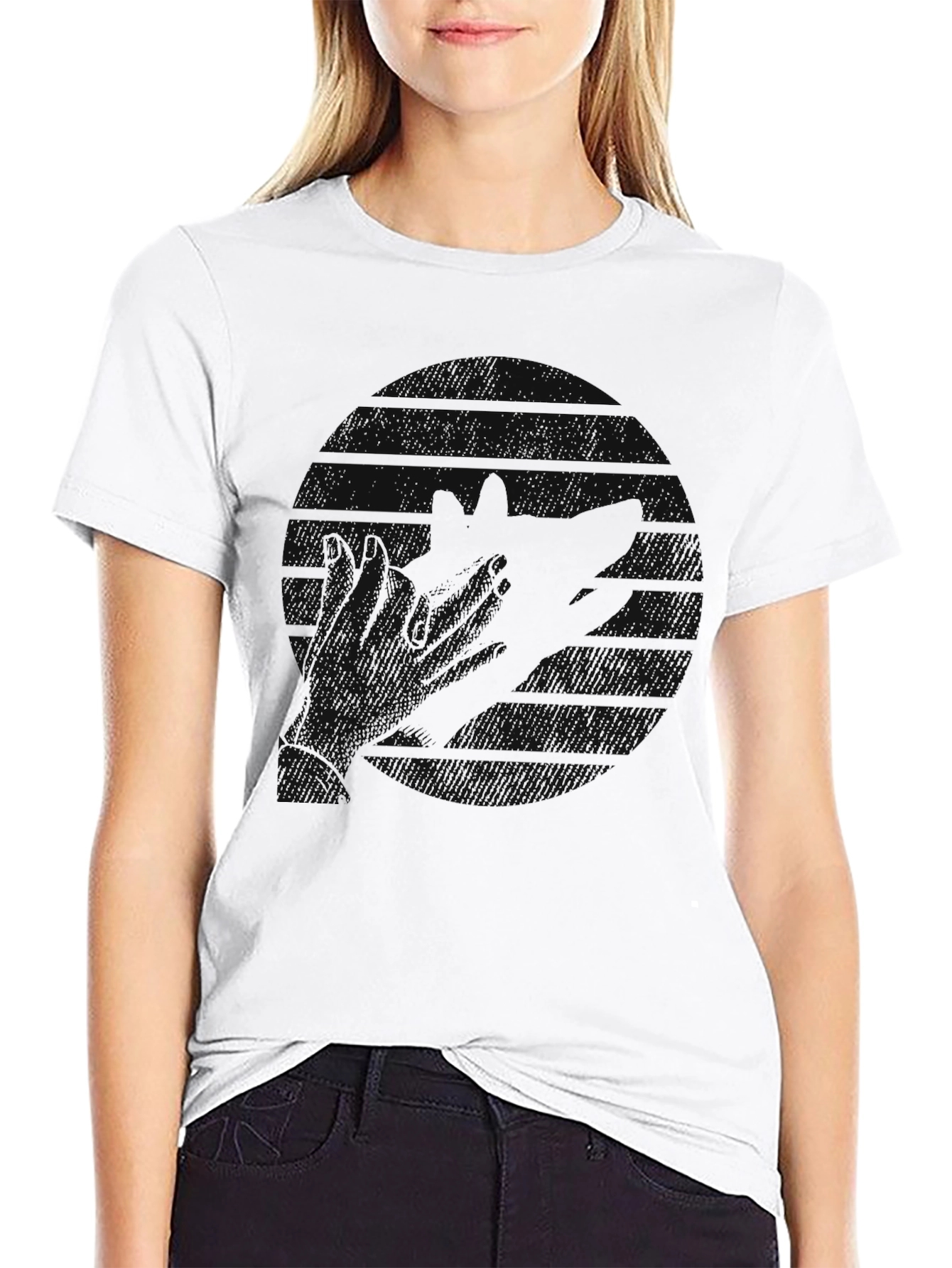 Shadow Puppet Graphic Tee - Black