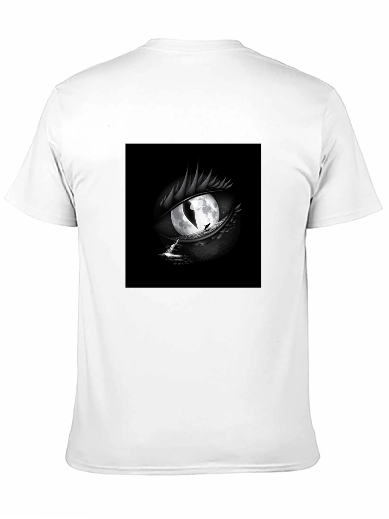 Dragon Eye Moon T-Shirt - Black