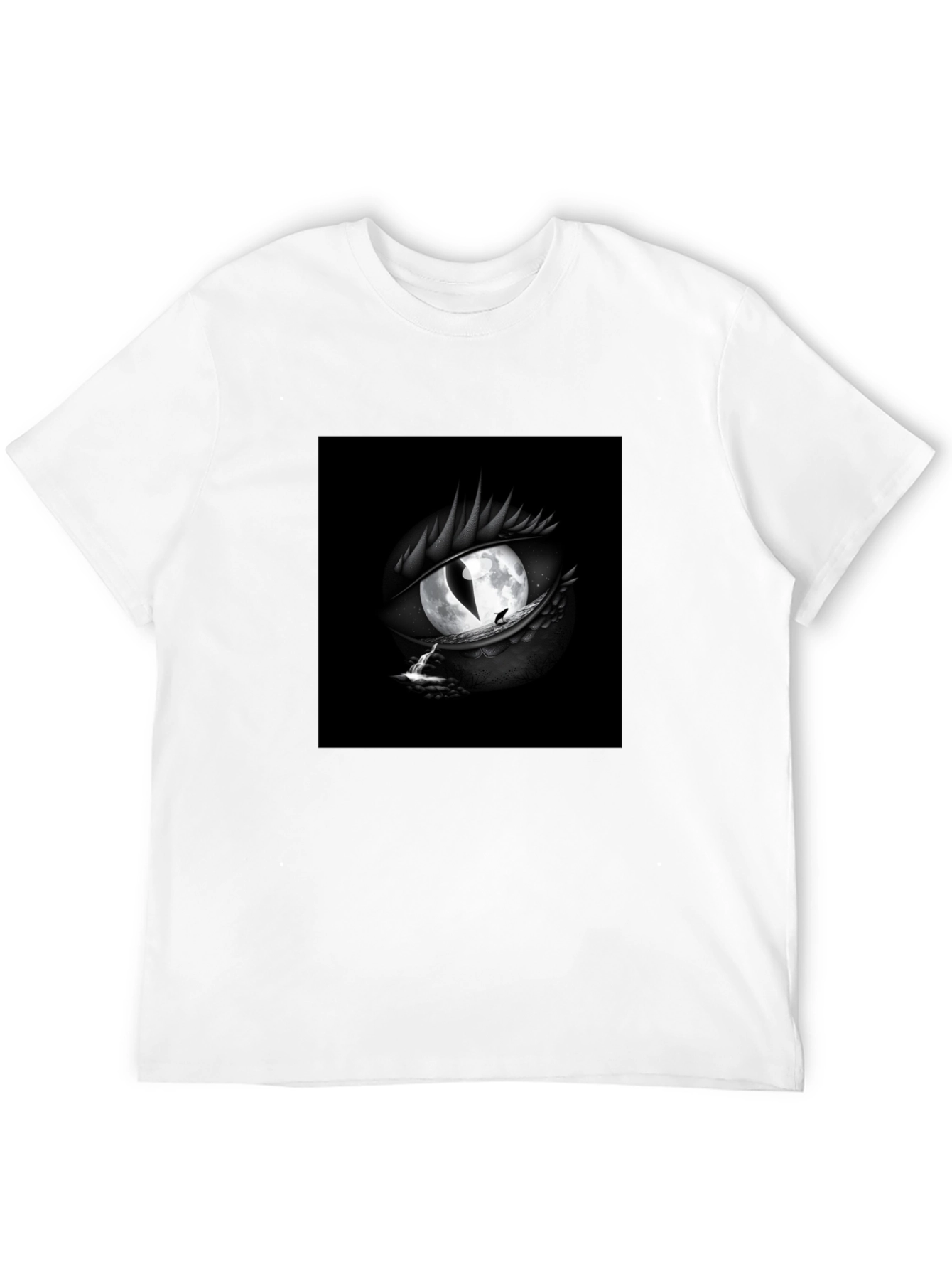 Dragon Eye Moon T-Shirt - Black