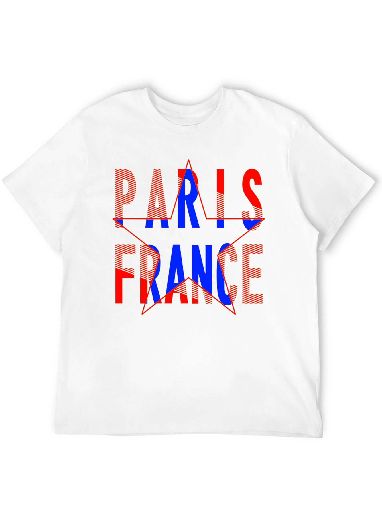 Paris France Graphic Tee - Stylish Black T-Shirt