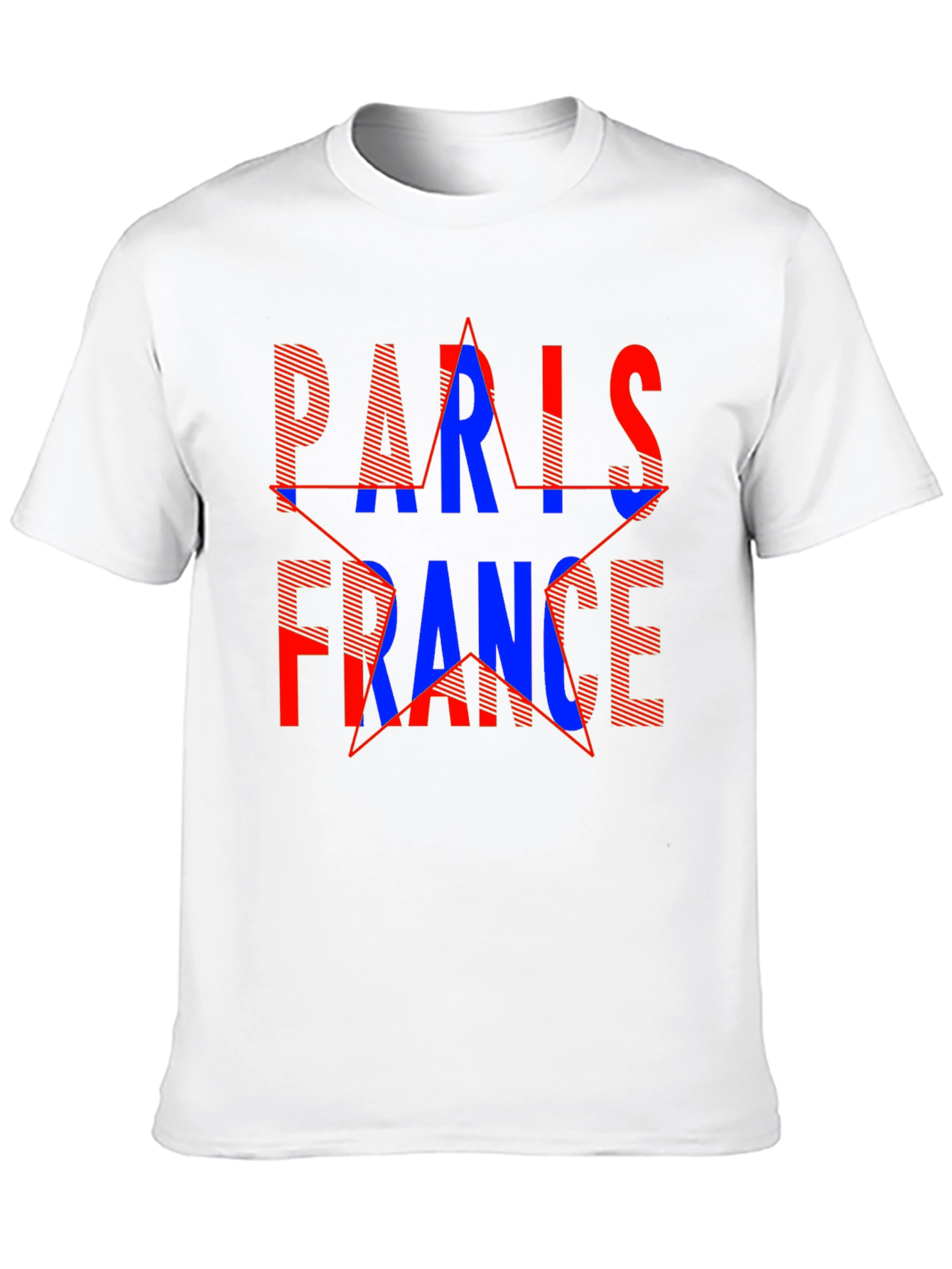 Paris France Graphic Tee - Stylish Black T-Shirt