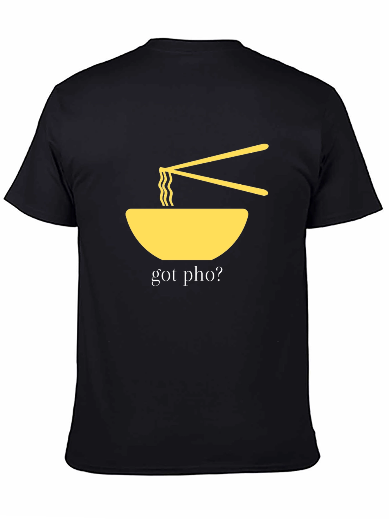 Got Pho? Graphic T-Shirt - Black Casual Wear