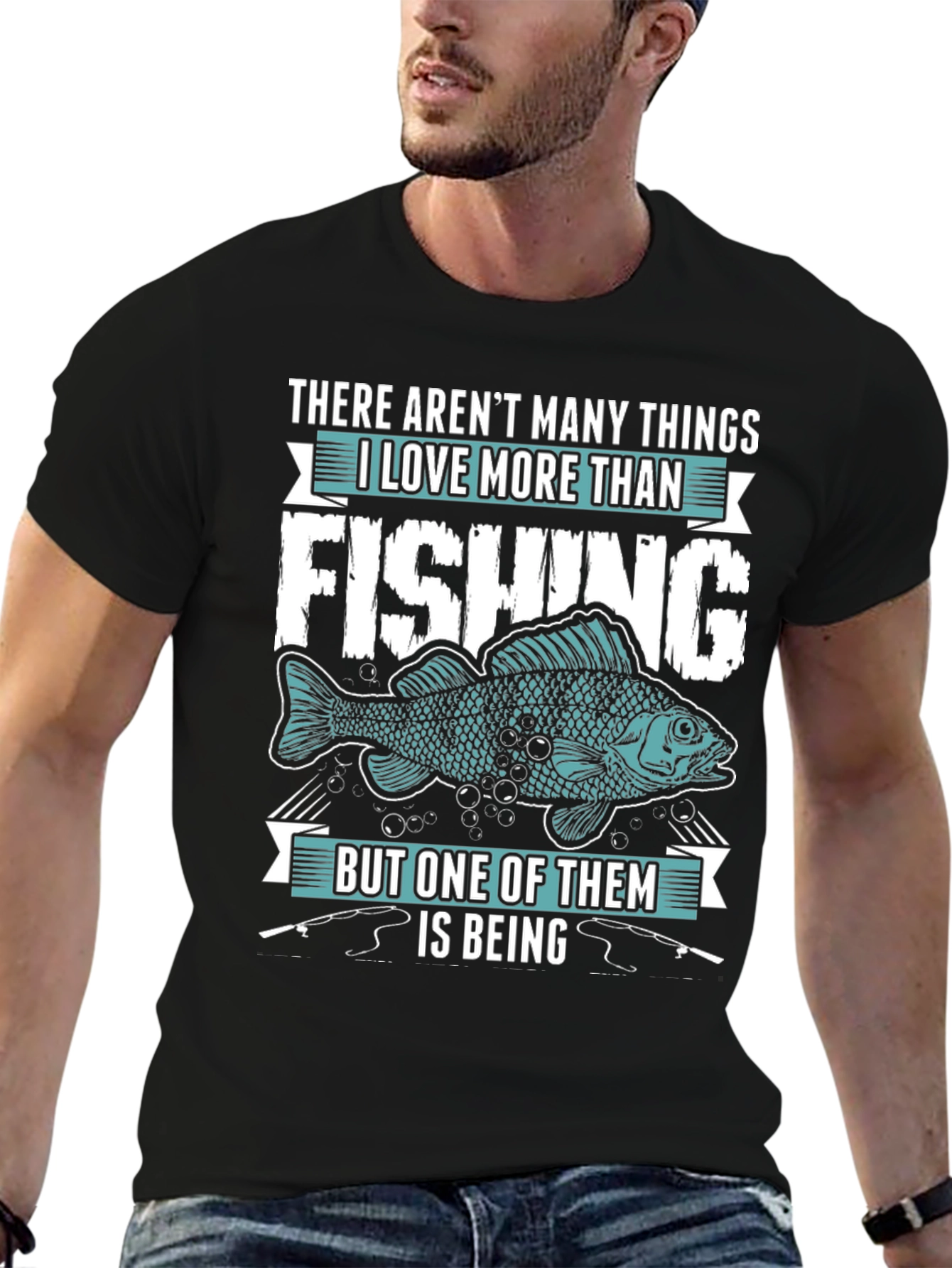 Fishing Lover T-Shirt - Many Things I Love