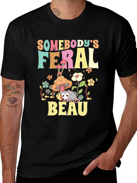 Somebodys Feral Beau Graphic Tee
