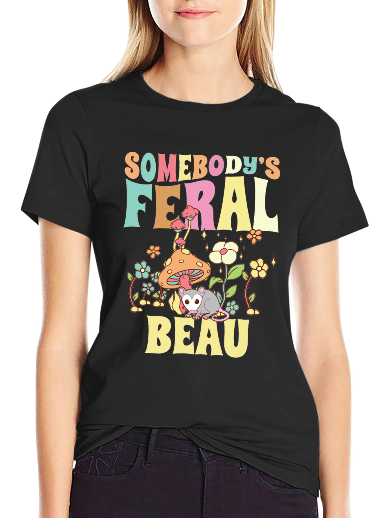 Somebodys Feral Beau Graphic Tee
