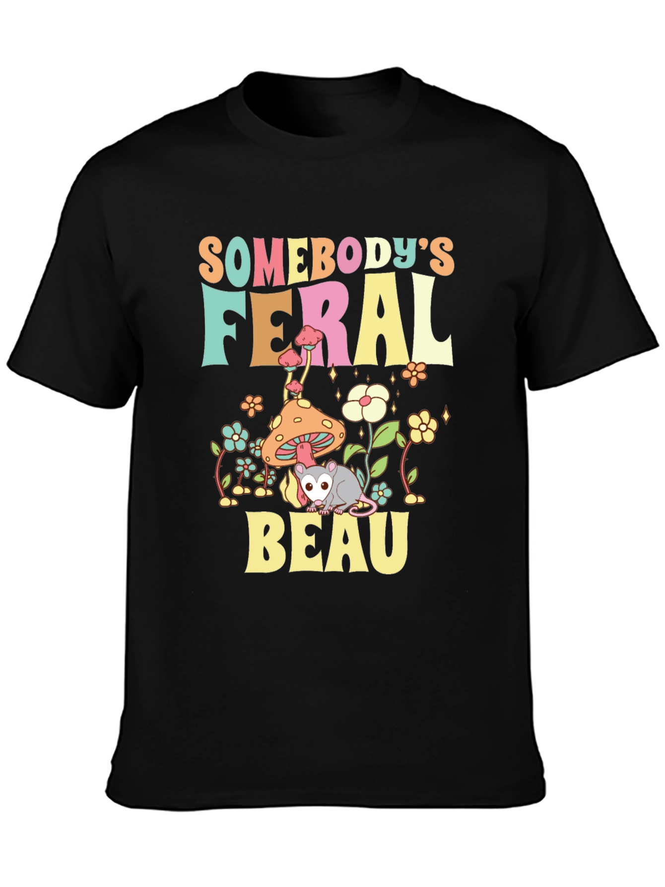 Somebodys Feral Beau Graphic Tee