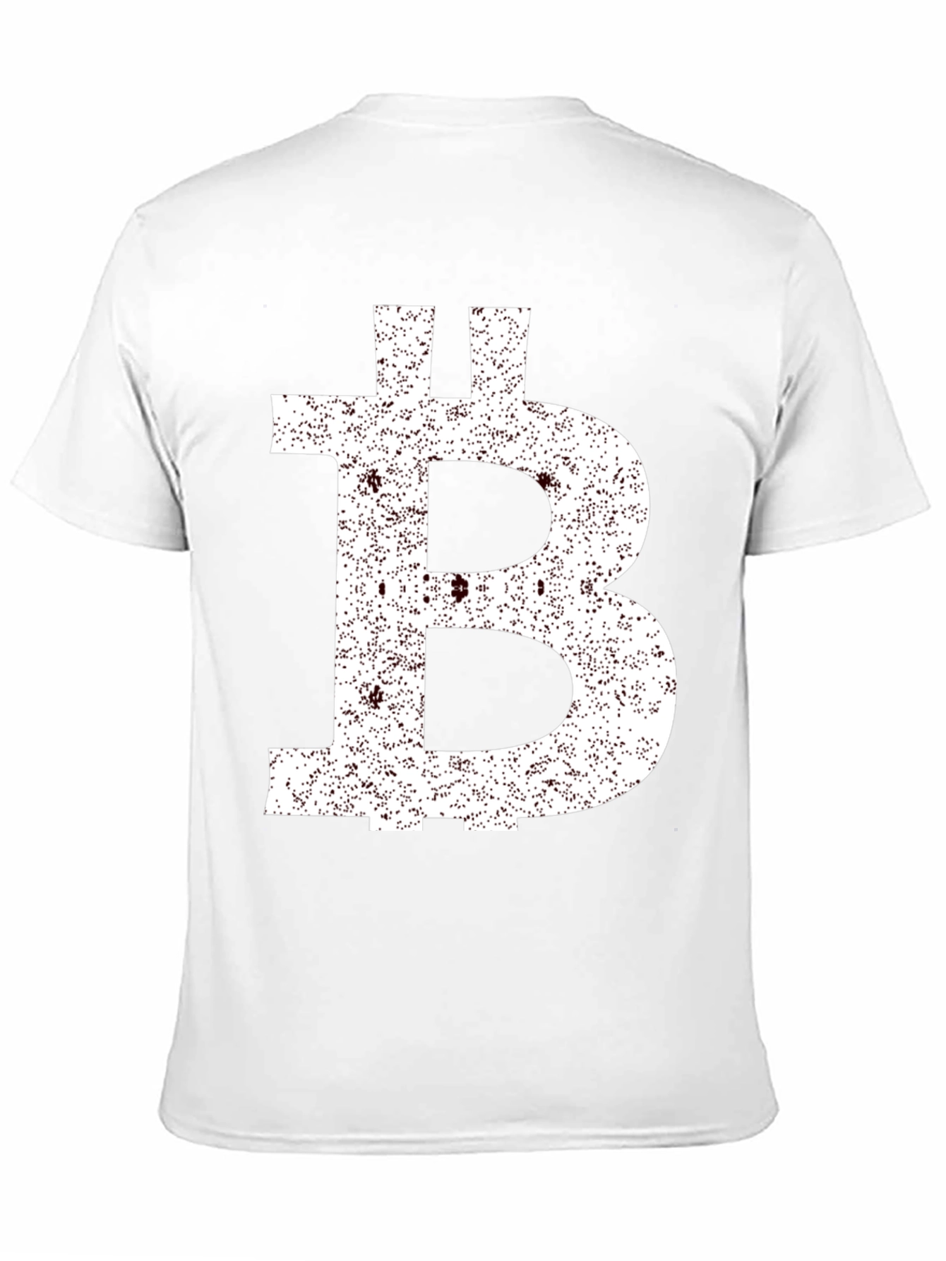 Bitcoin B Logo Black Graphic T-Shirt