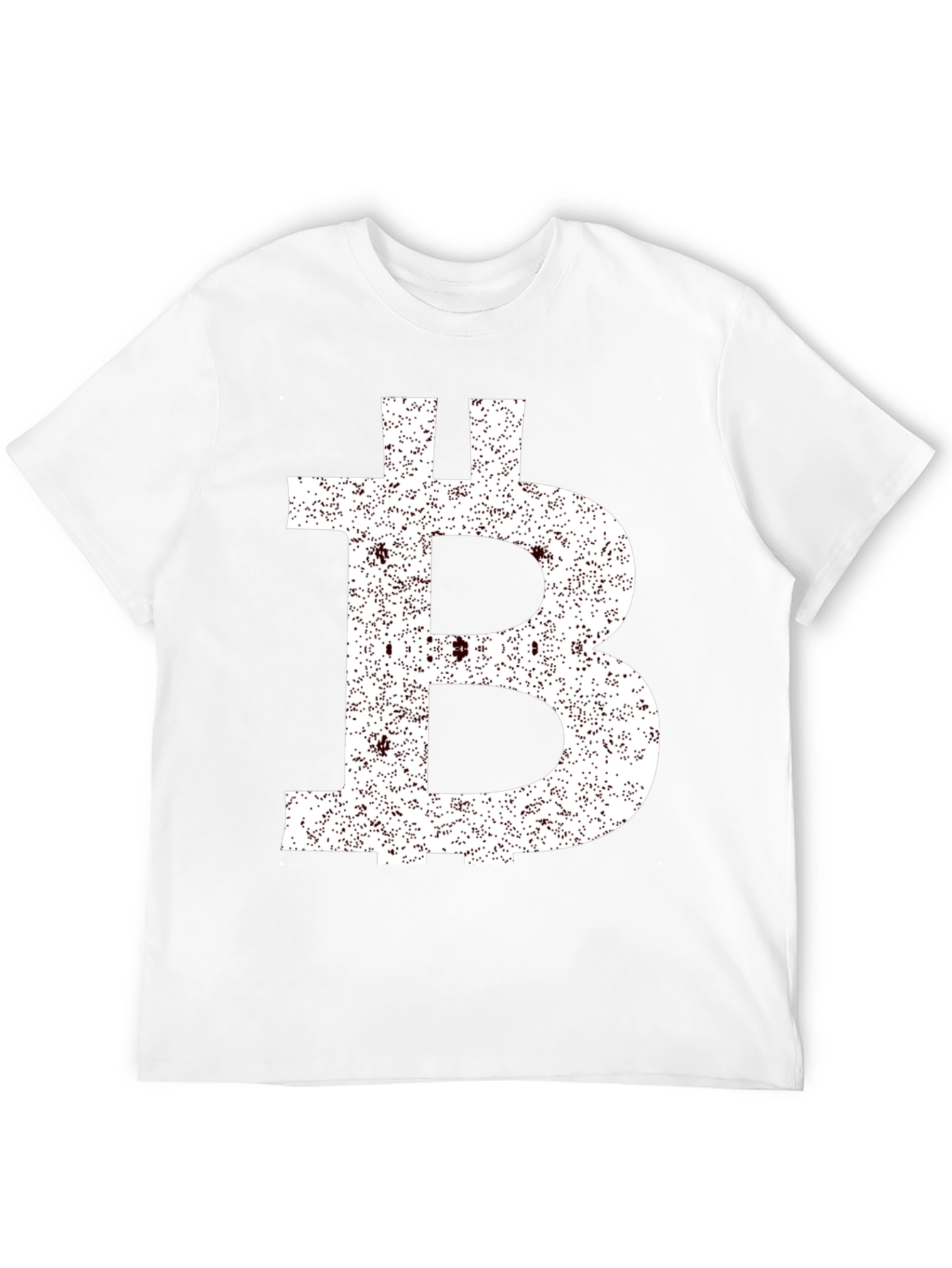 Bitcoin B Logo Black Graphic T-Shirt