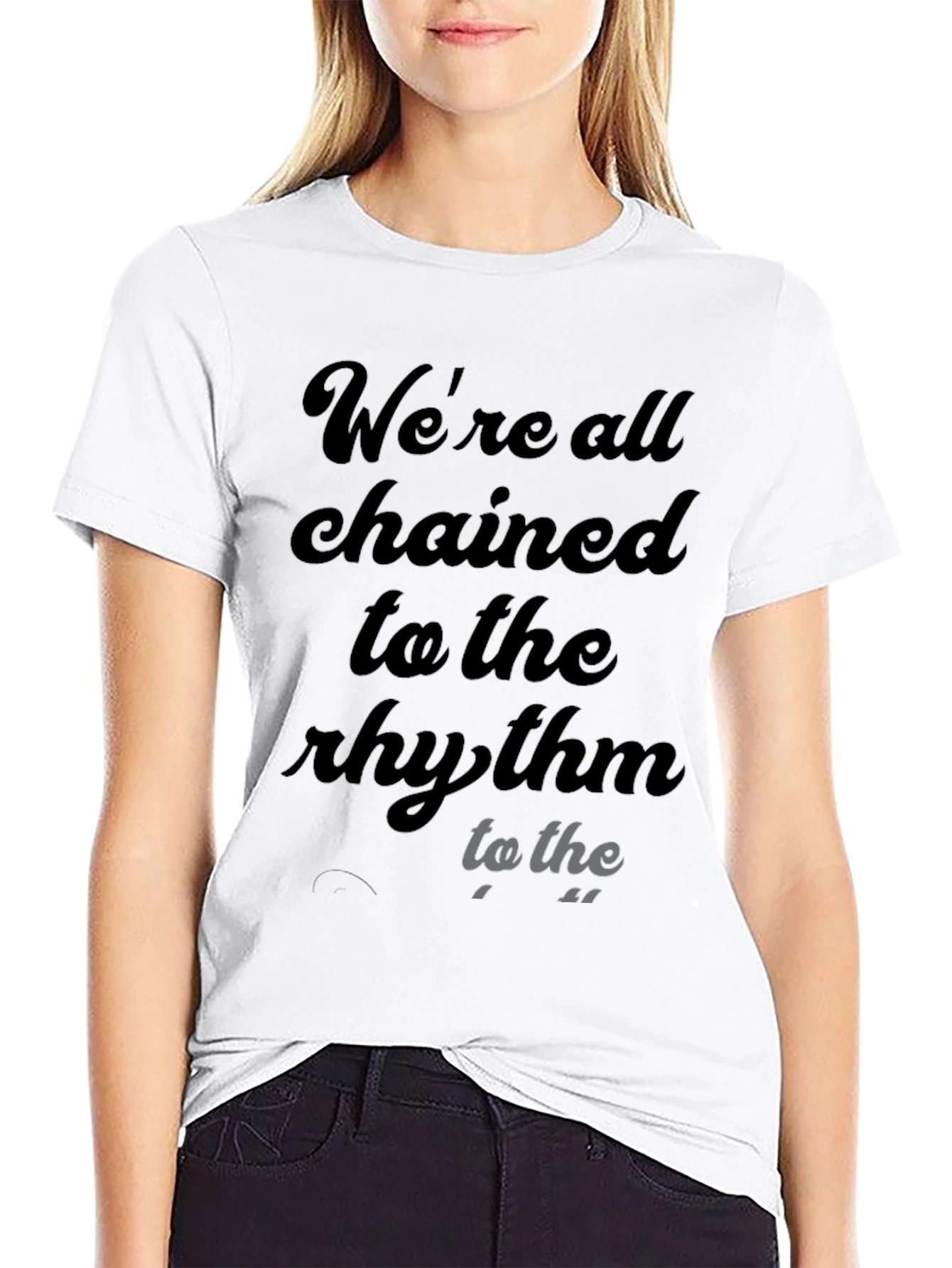 Rhythm Quote Graphic Tee - Casual Comfort