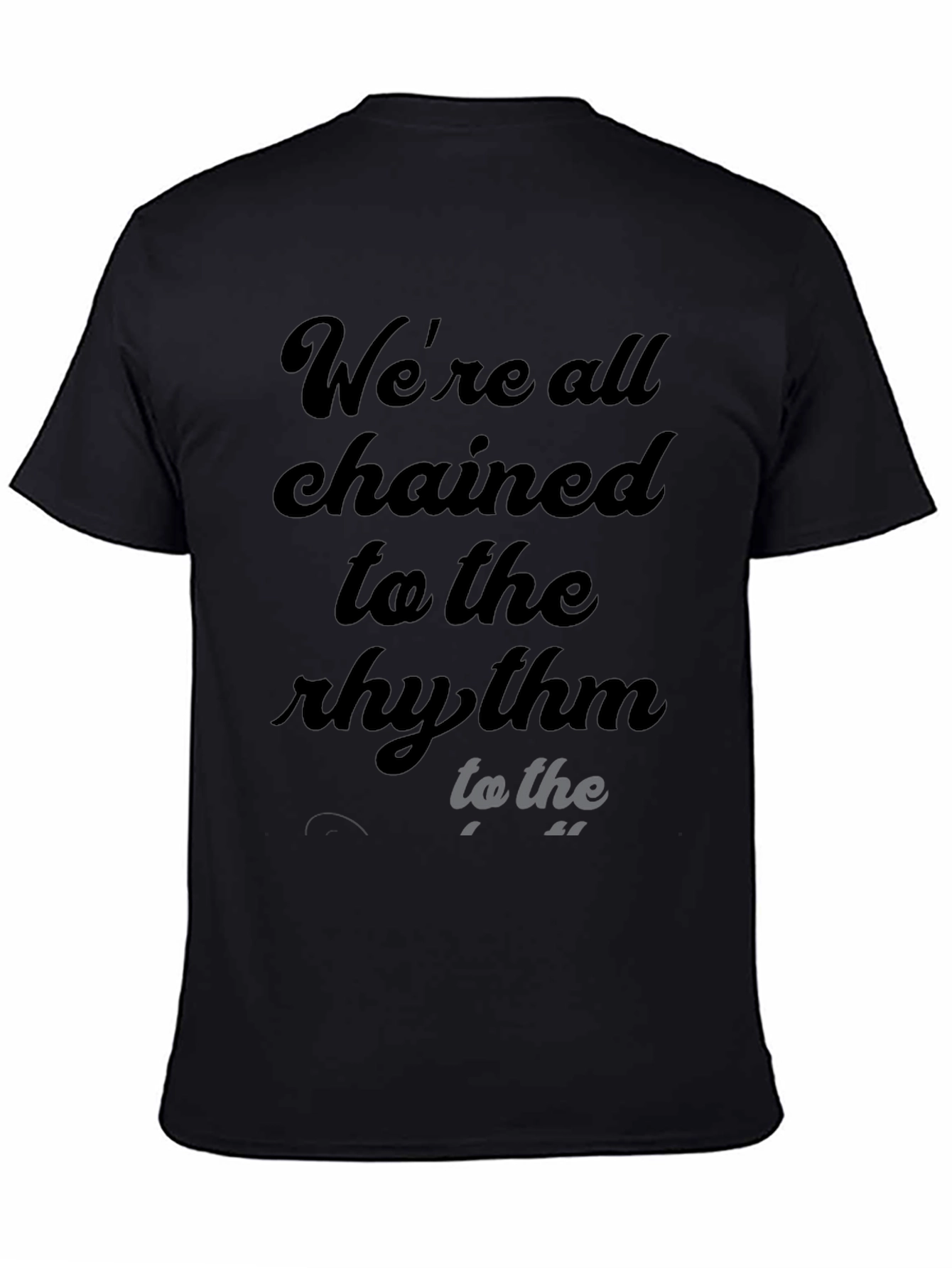 Rhythm Quote Graphic Tee - Casual Comfort