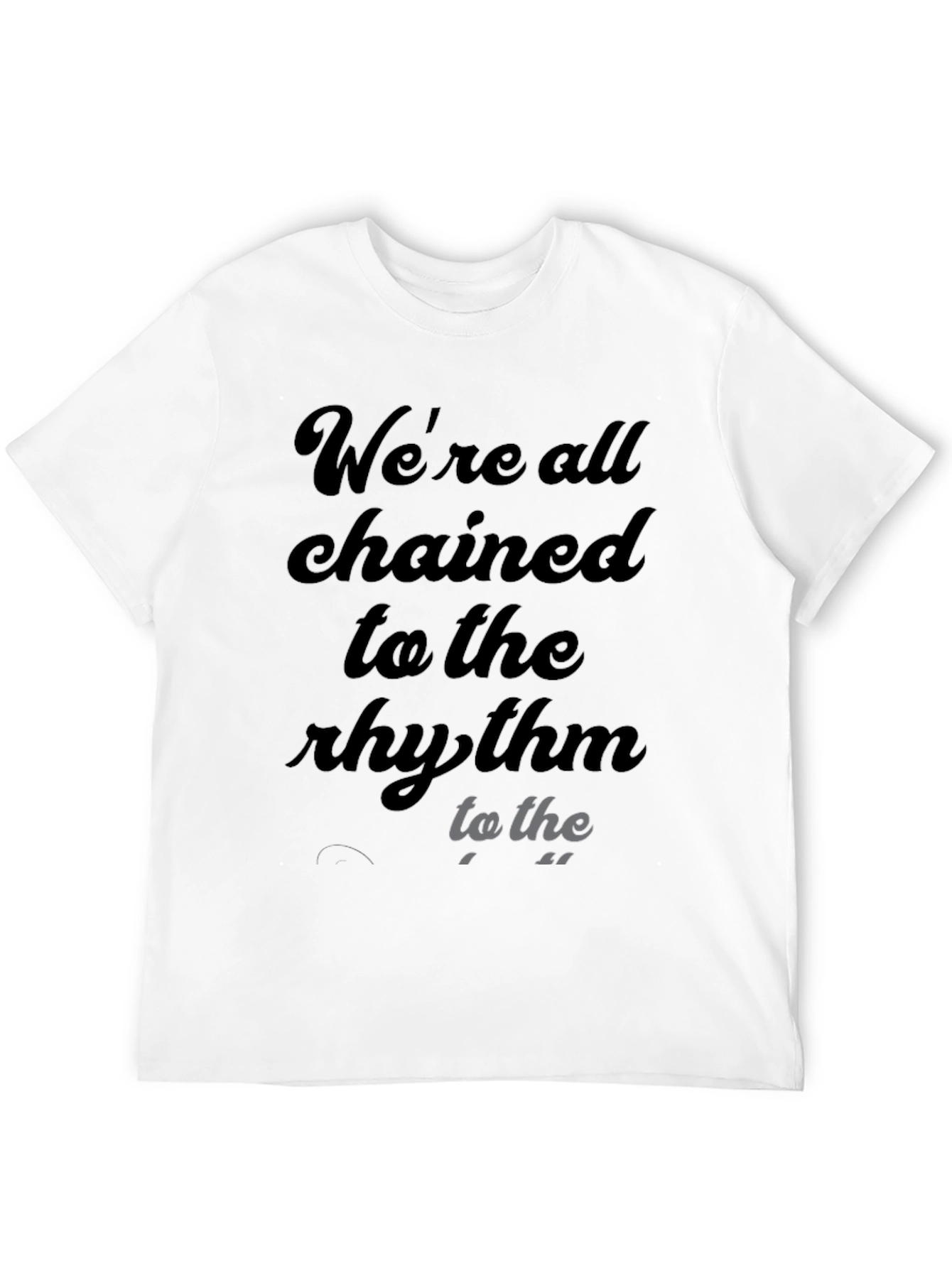 Rhythm Quote Graphic Tee - Casual Comfort