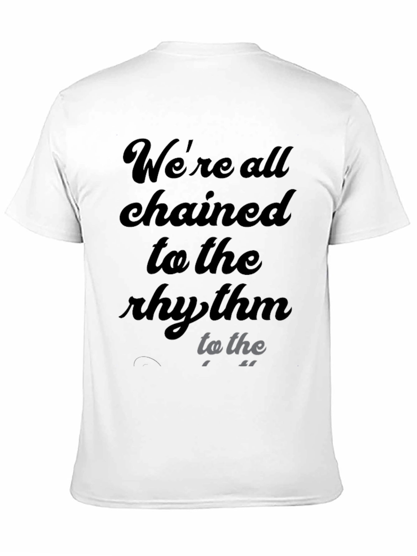 Rhythm Quote Graphic Tee - Casual Comfort