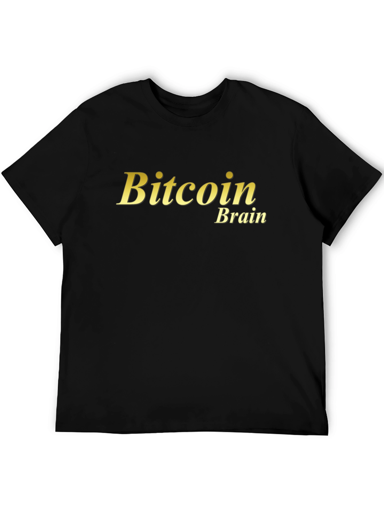 Bitcoin Brain Graphic Tee - Crypto Enthusiast T-Shirt