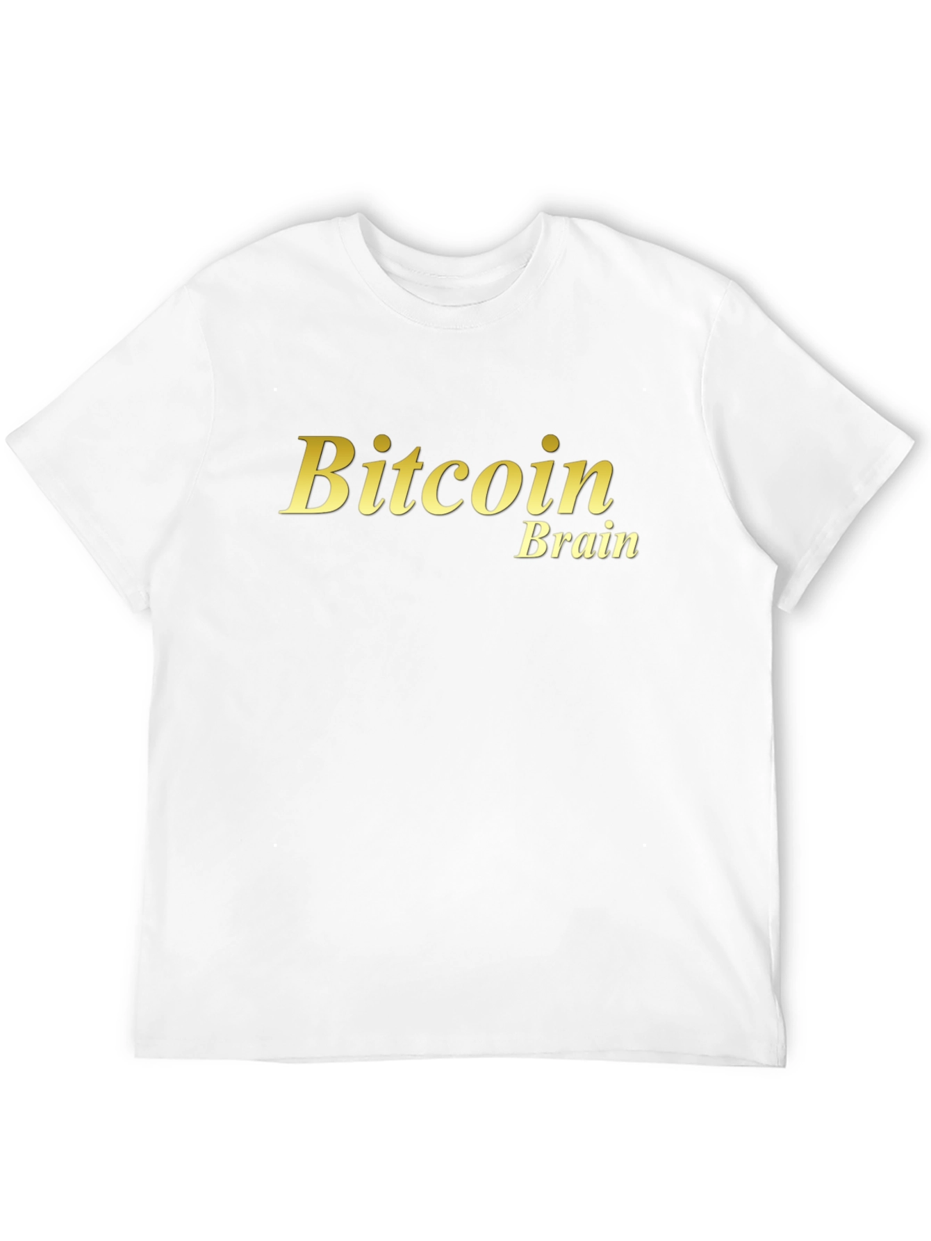 Bitcoin Brain Graphic Tee - Crypto Enthusiast T-Shirt