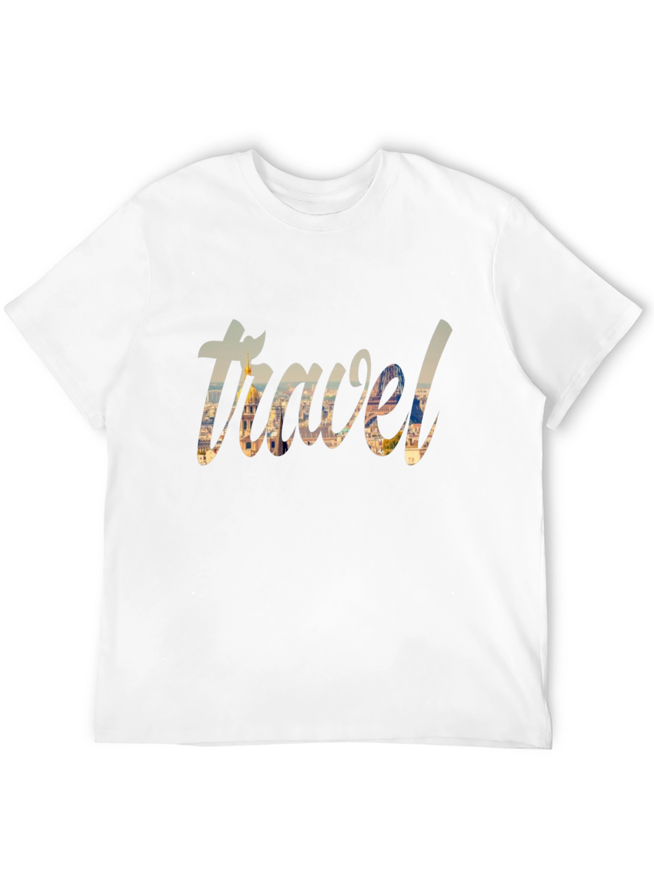 Travel Graphic Black T-Shirt