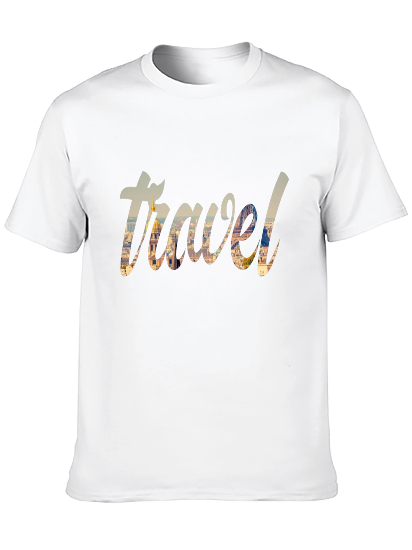 Travel Graphic Black T-Shirt