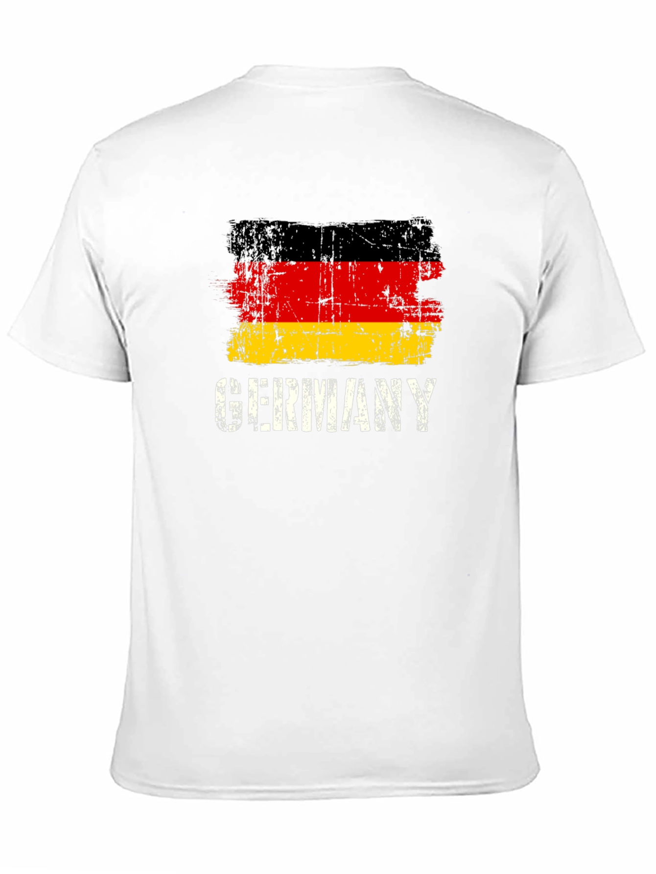Germany Flag Graphic Tee - Distressed Print