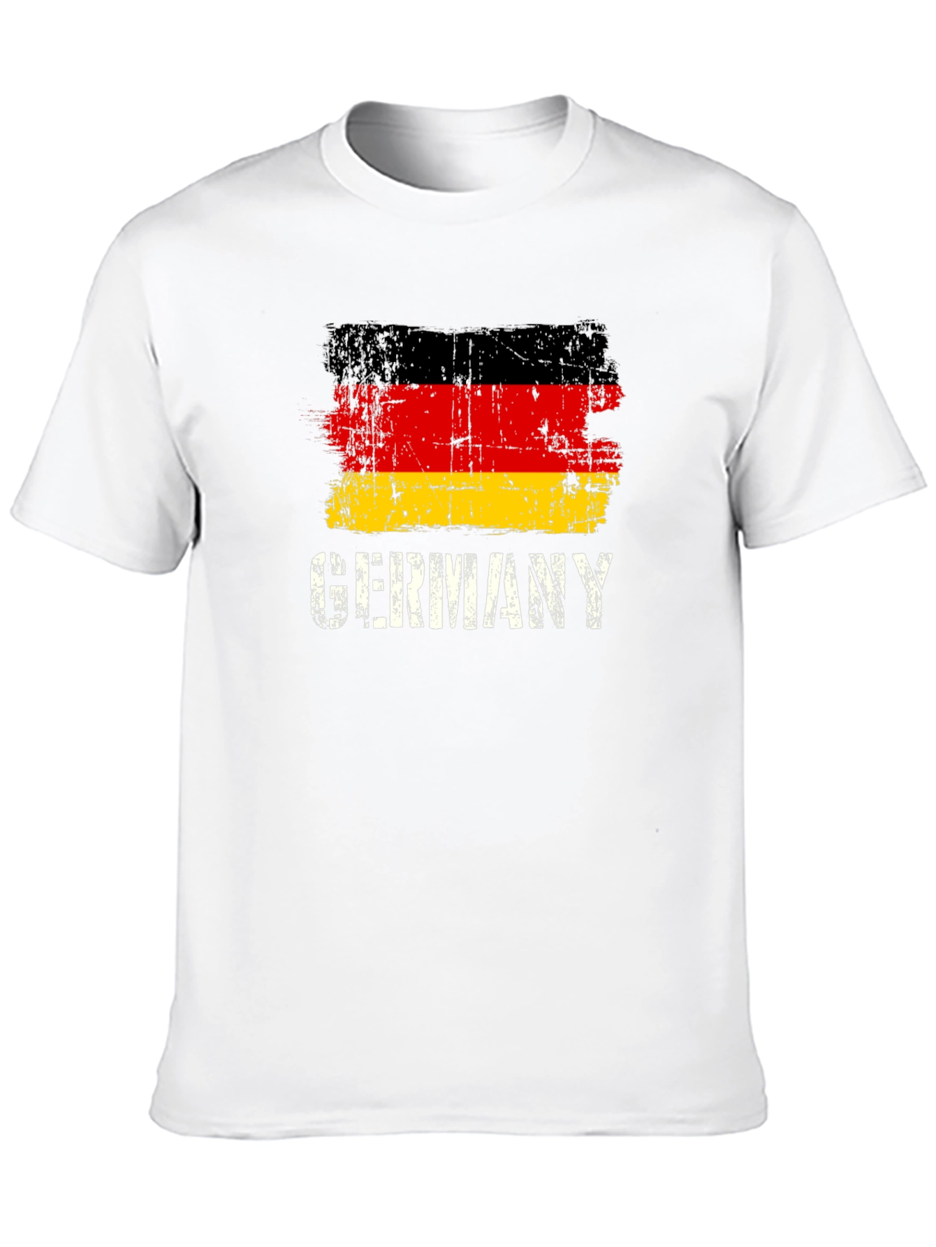 Germany Flag Graphic Tee - Distressed Print