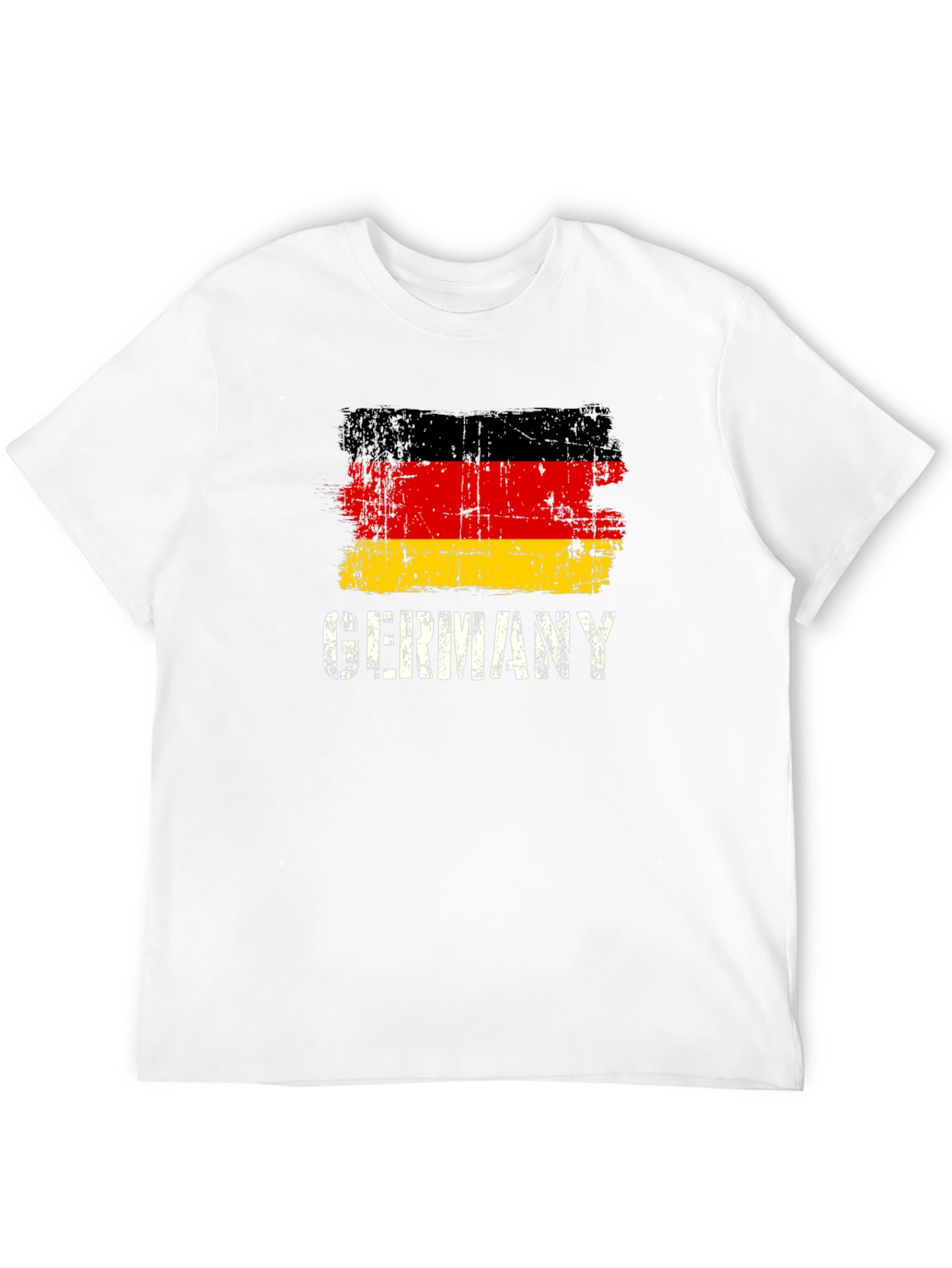 Germany Flag Graphic Tee - Distressed Print
