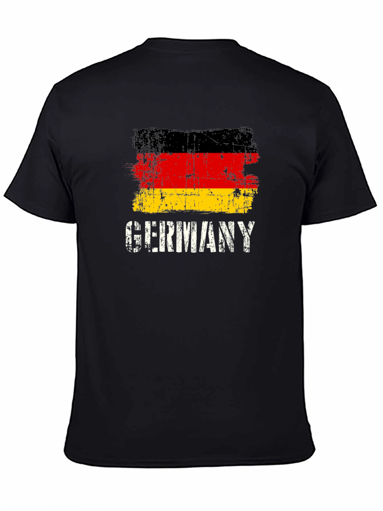 Germany Flag Graphic Tee - Distressed Print