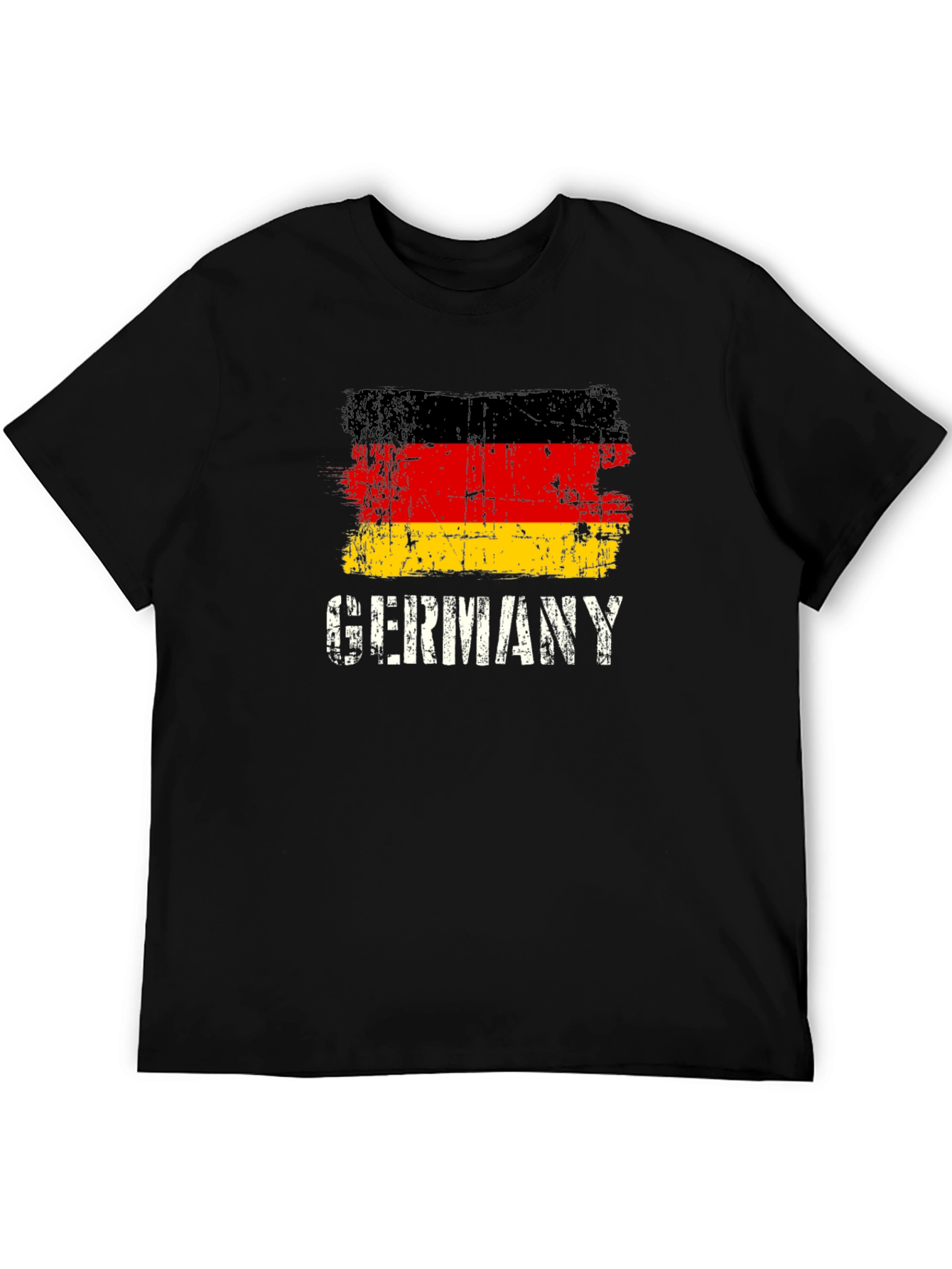 Germany Flag Graphic Tee - Distressed Print