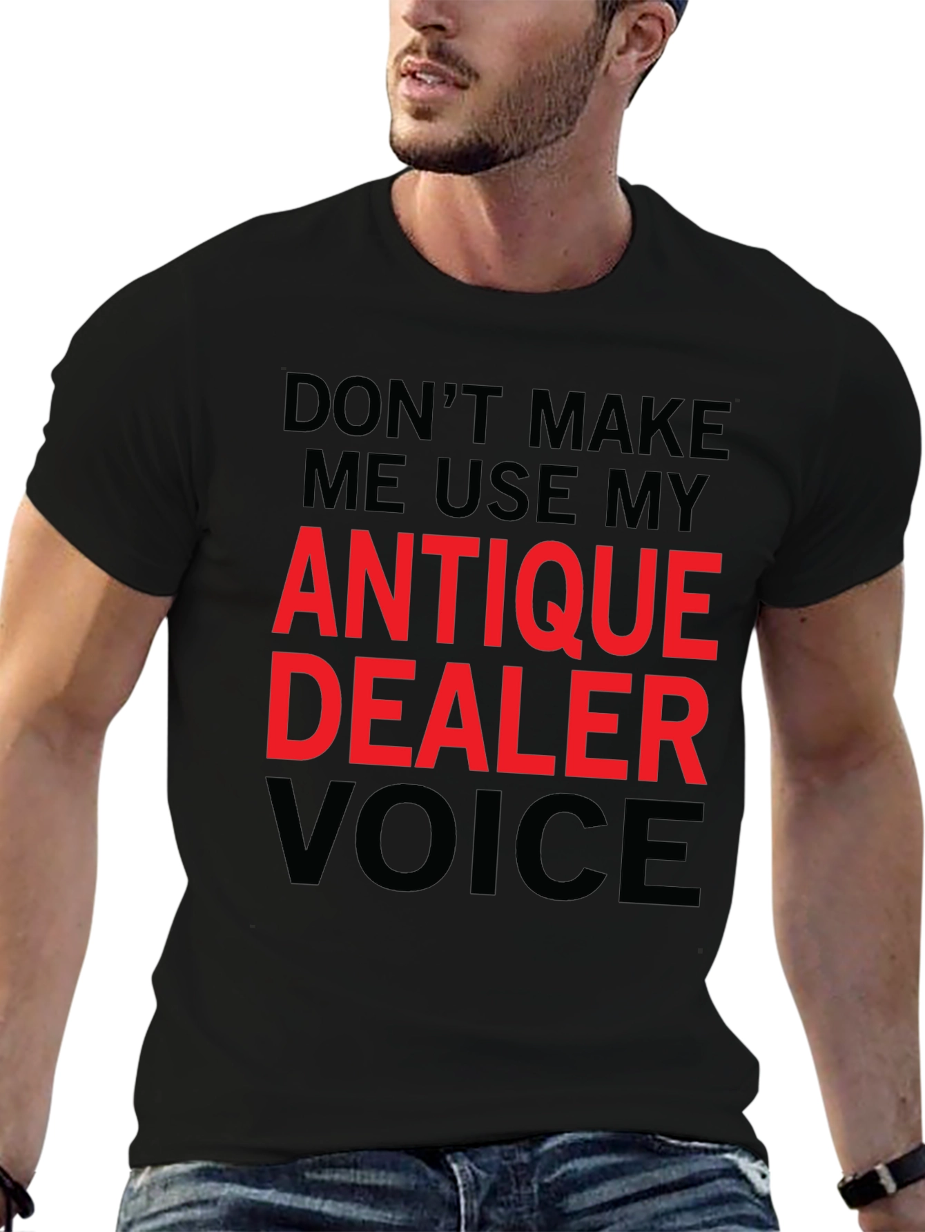 Antique Dealer Voice Graphic Tee