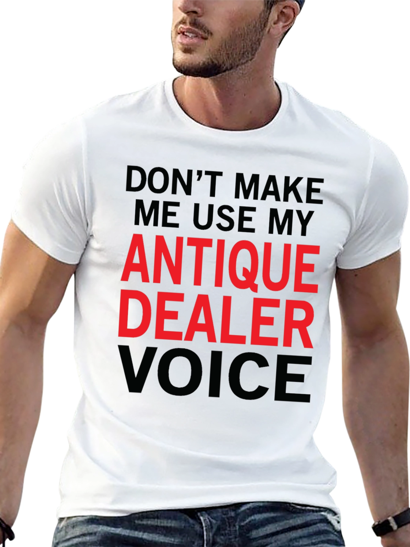 Antique Dealer Voice Graphic Tee
