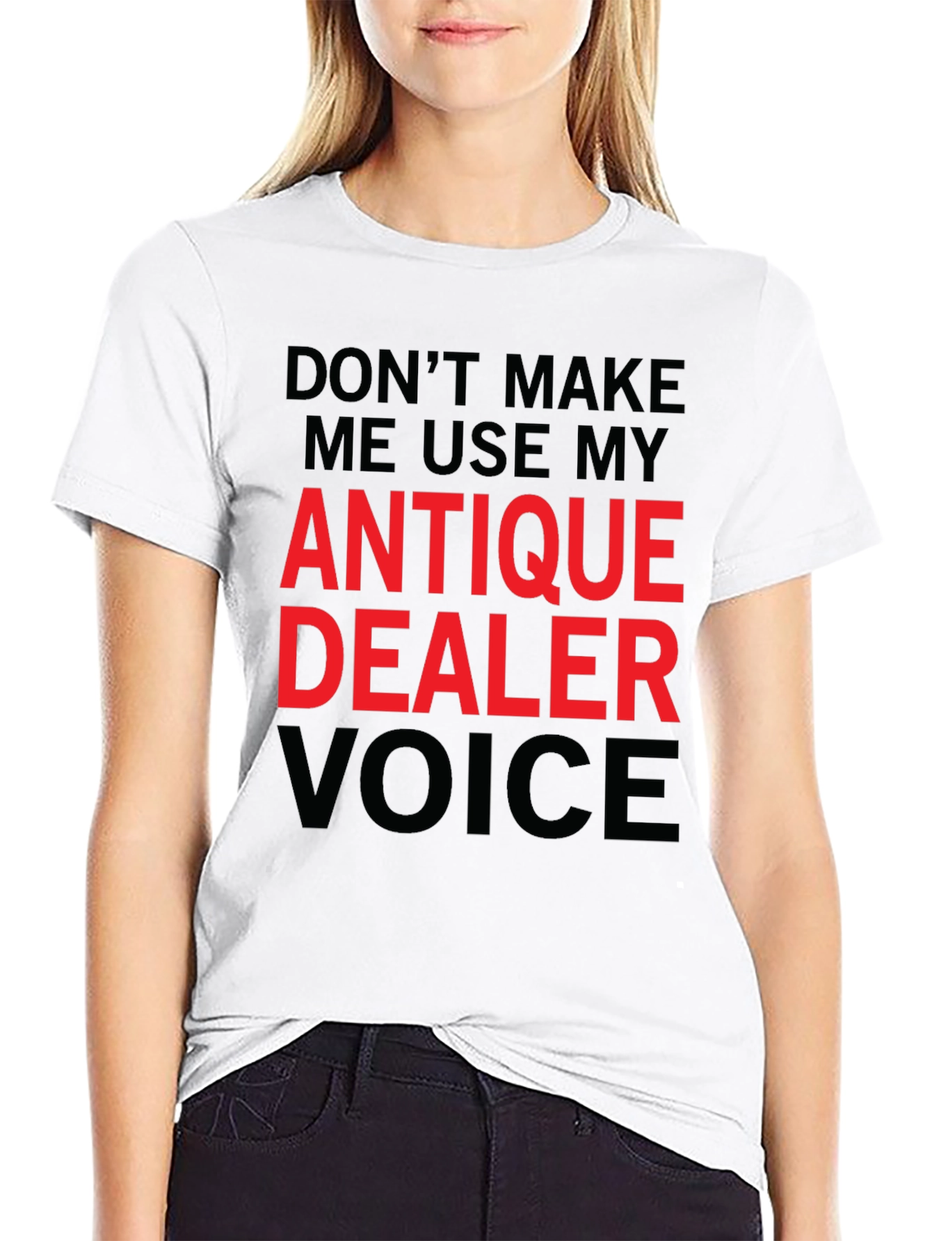 Antique Dealer Voice Graphic Tee