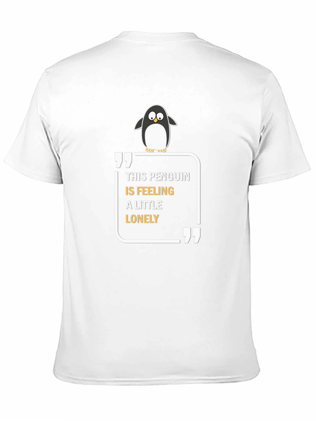 Lonely Penguin Graphic Tee