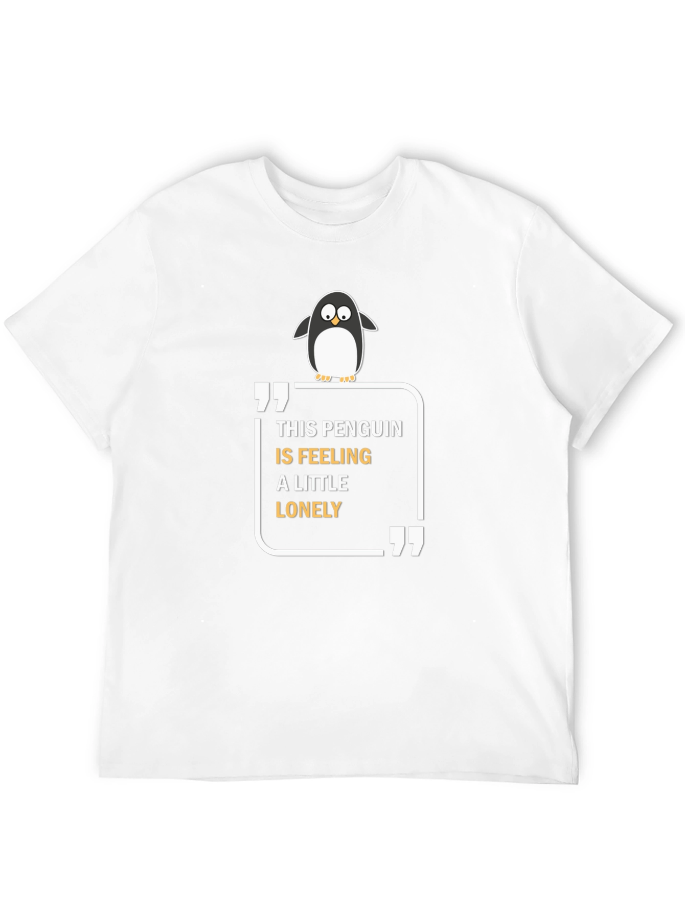 Lonely Penguin Graphic Tee