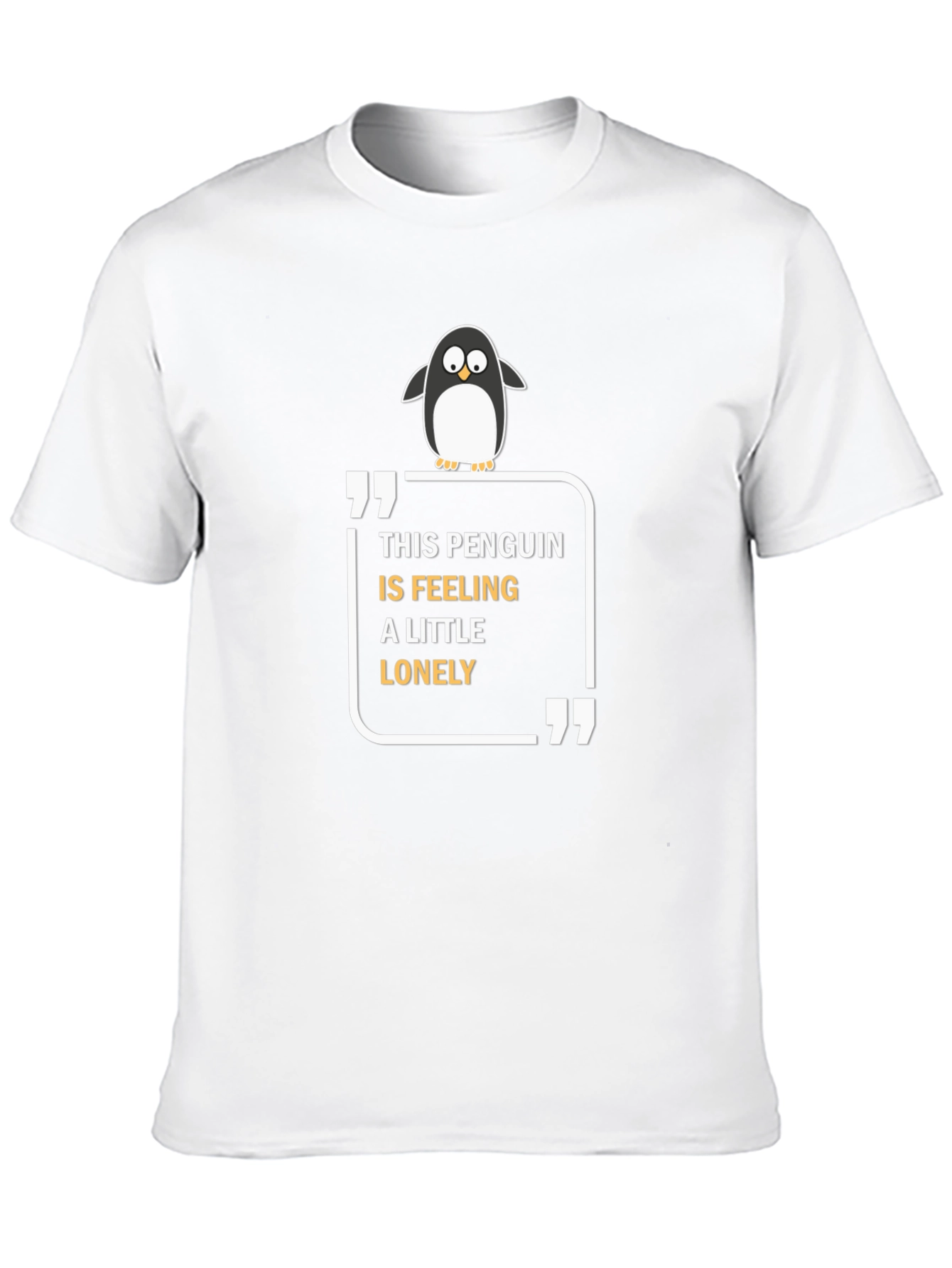 Lonely Penguin Graphic Tee