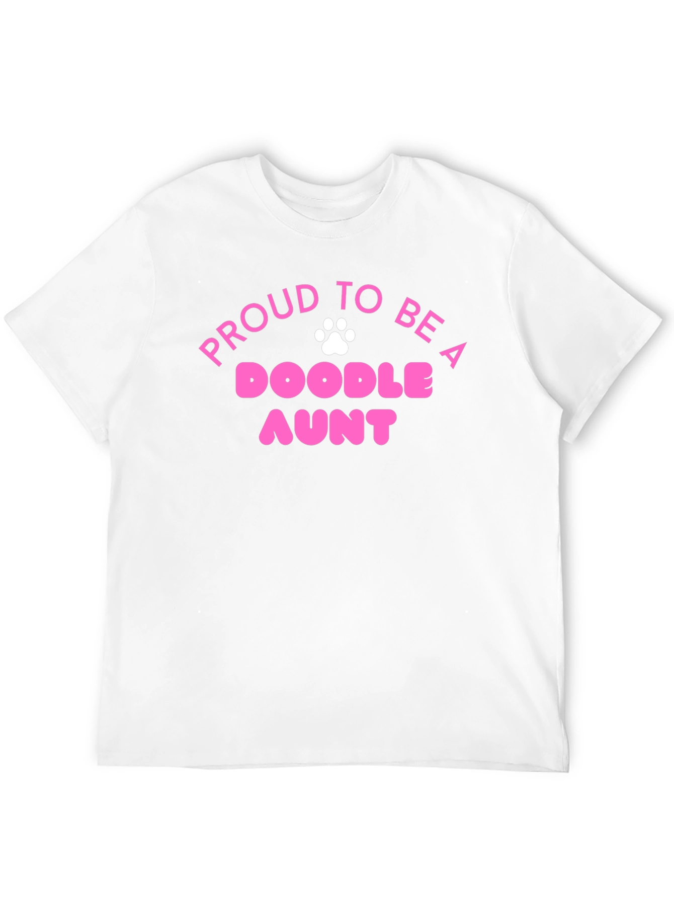 Proud Doodle Aunt T-Shirt - Cute Dog Lover Tee