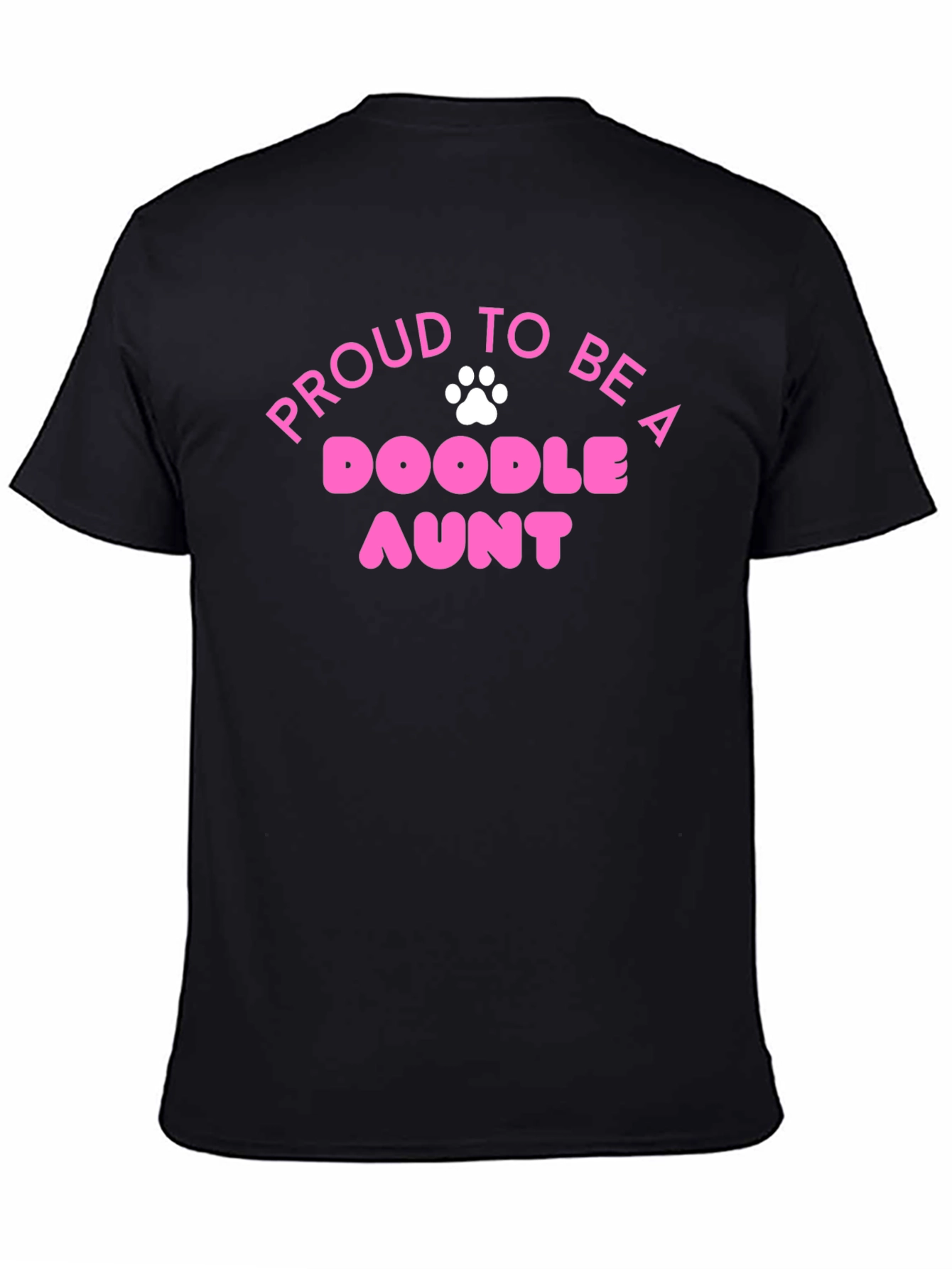 Proud Doodle Aunt T-Shirt - Cute Dog Lover Tee