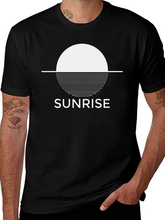 Sunrise Graphic T-Shirt - Modern Design