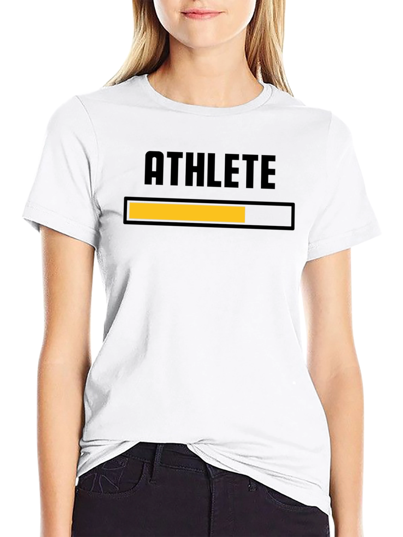 Athlete Loading Bar Graphic T-Shirt