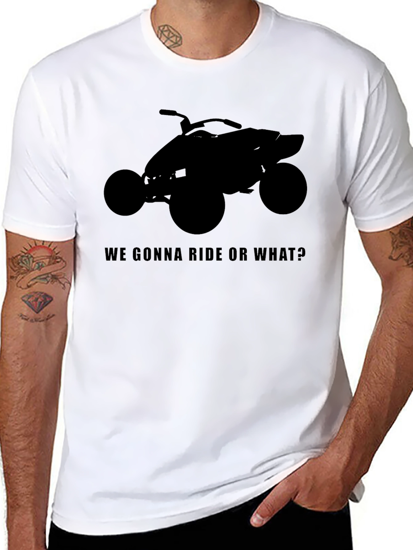 ATV Ride or What? Graphic Tee