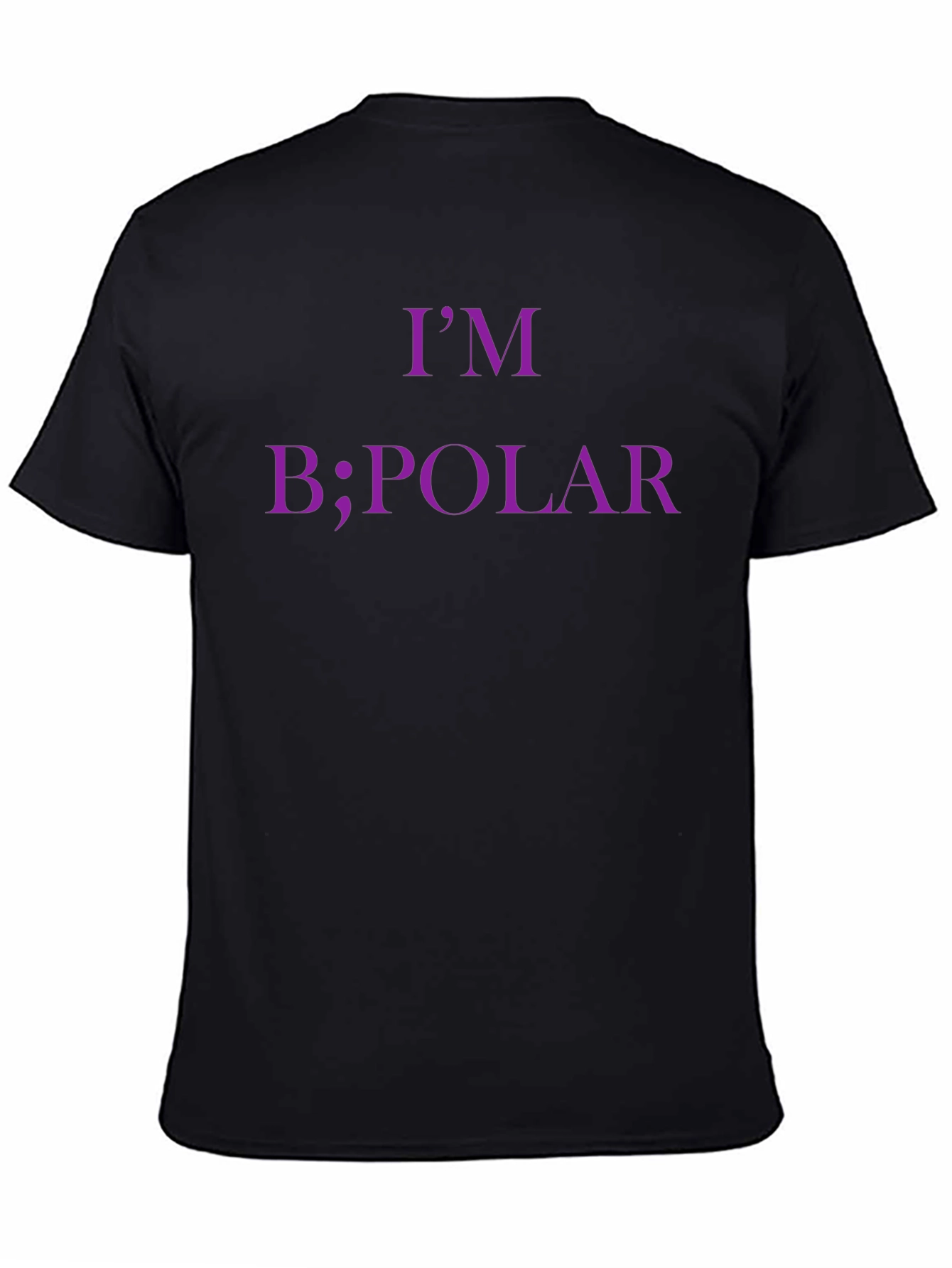 Im B;polar Graphic Tee - Black