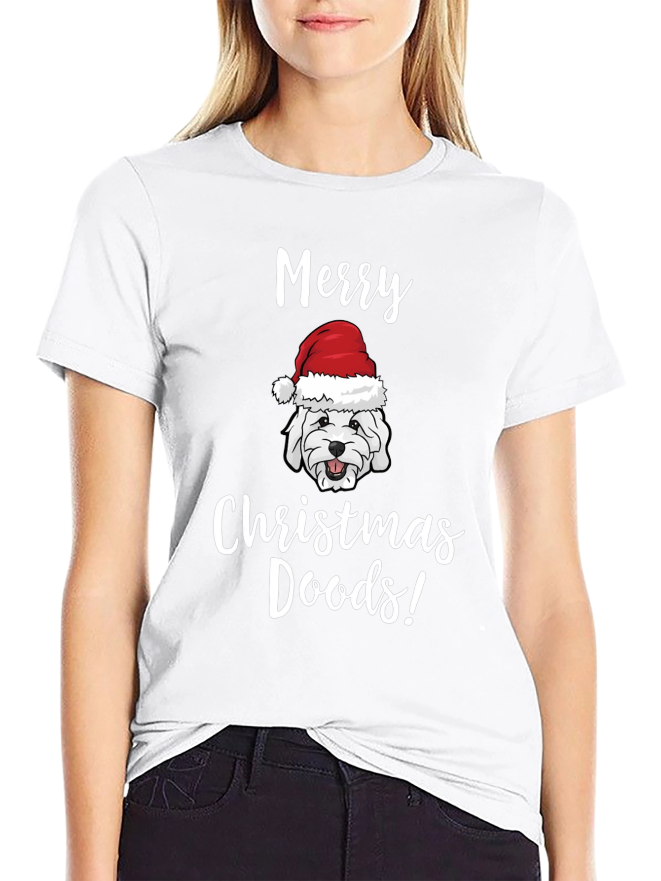 Merry Christmas Doods Graphic T-Shirt