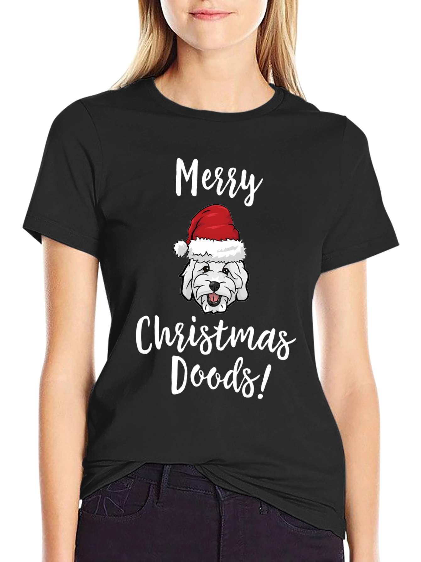 Merry Christmas Doods Graphic T-Shirt