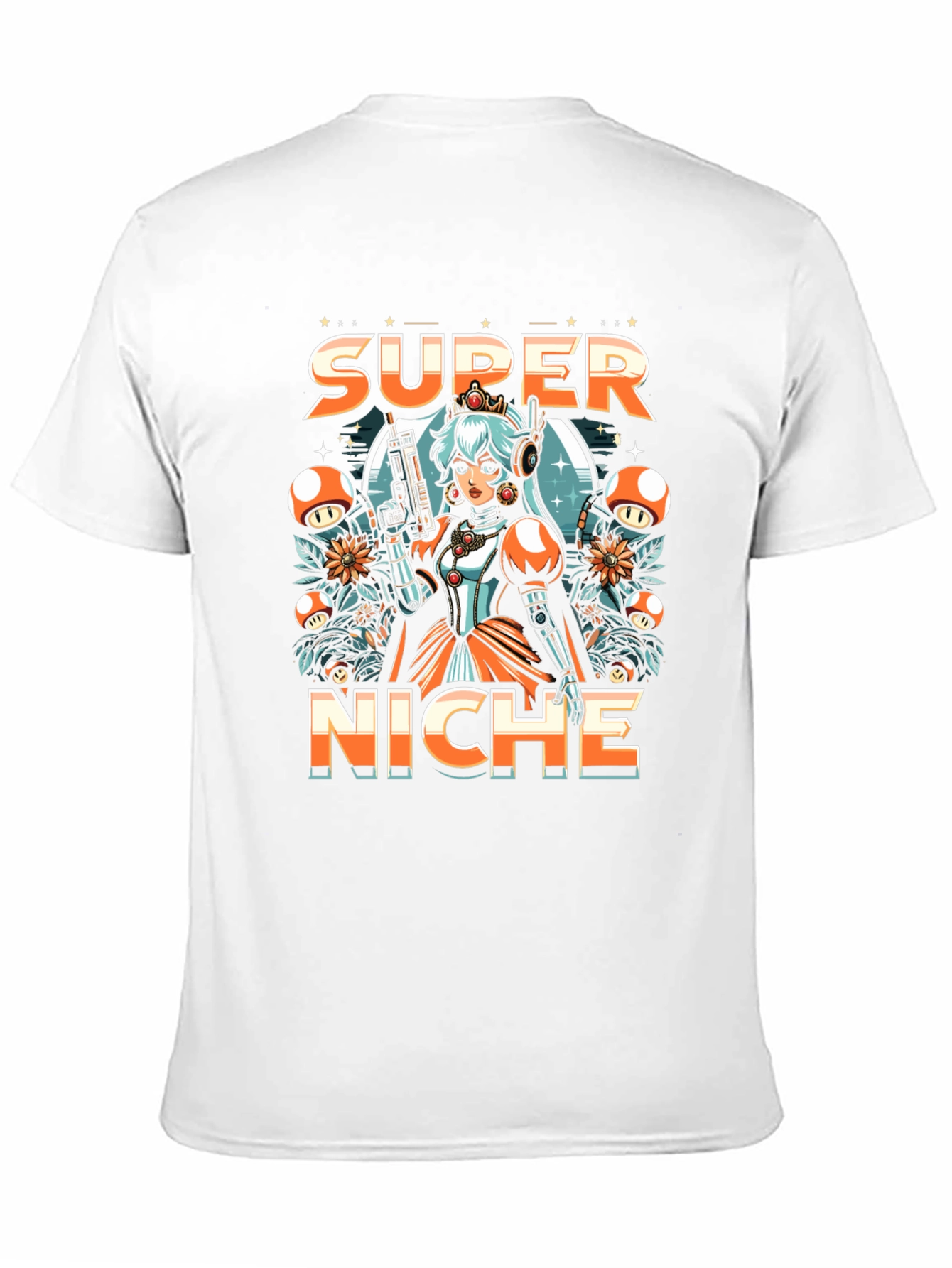 Super Niche Mario Parody Graphic Tee