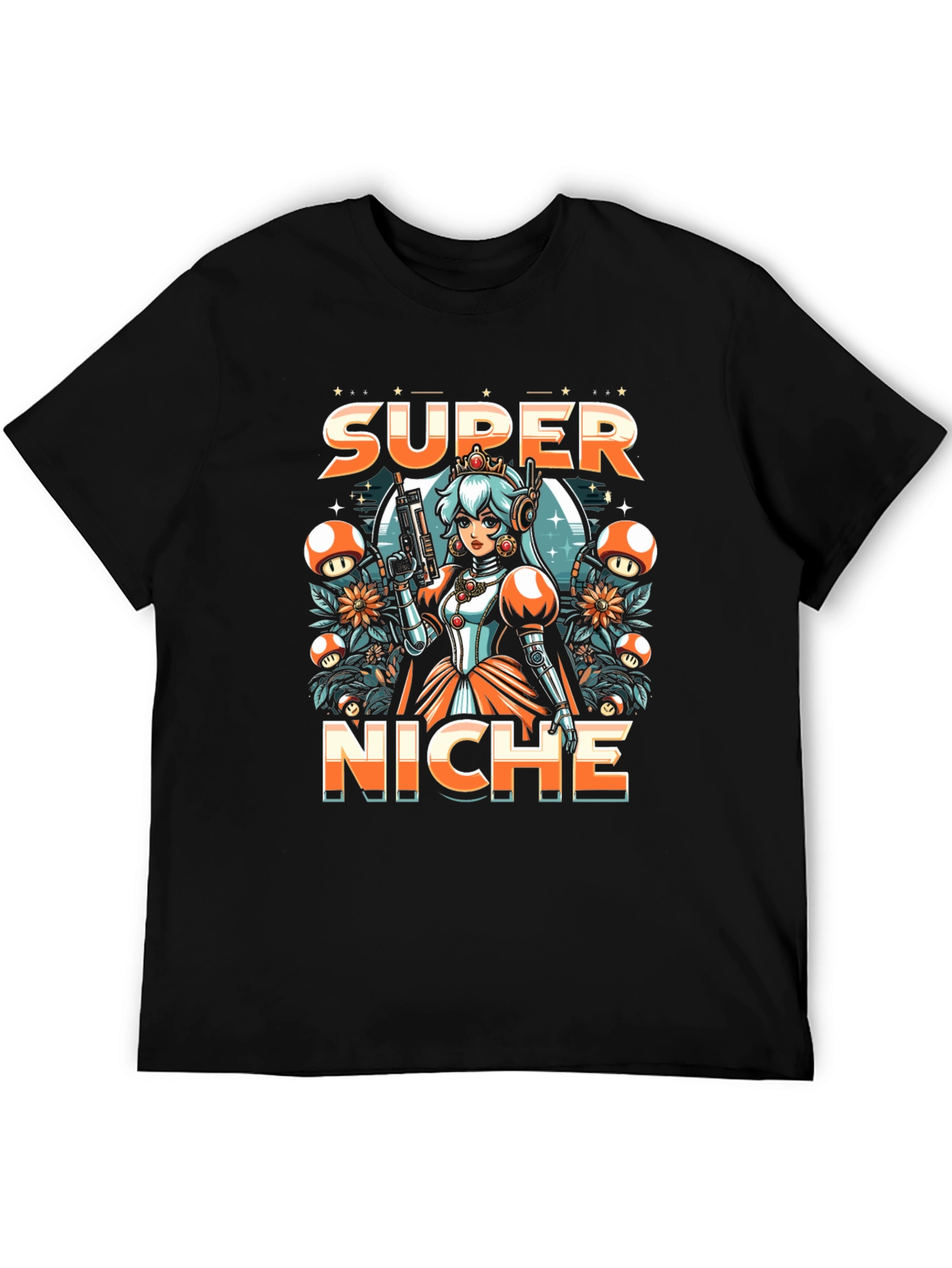 Super Niche Mario Parody Graphic Tee