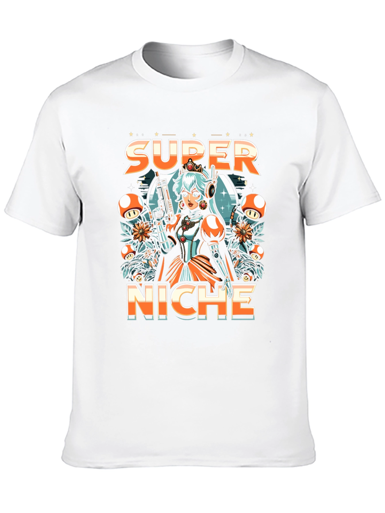 Super Niche Mario Parody Graphic Tee