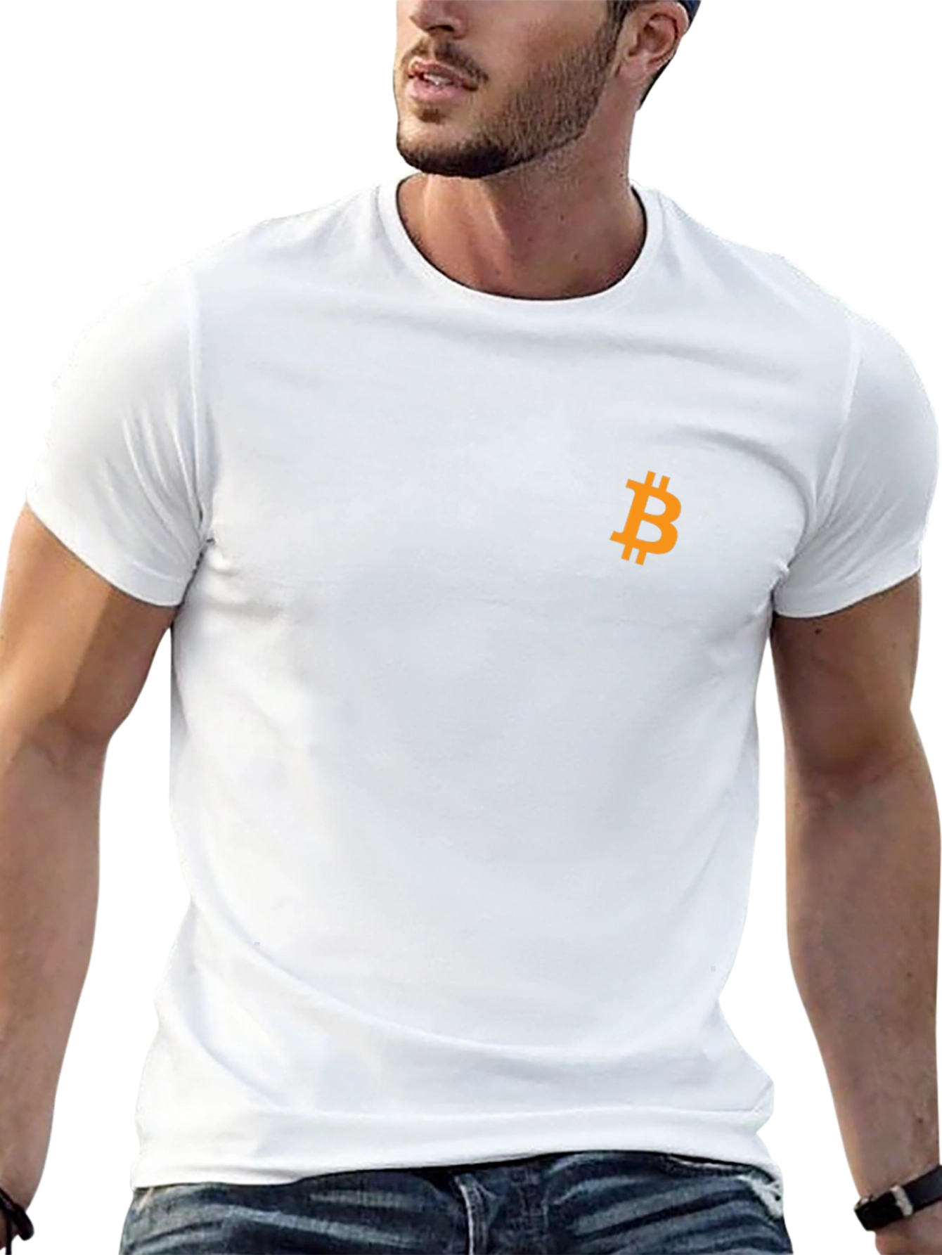 Bitcoin B Logo Graphic Tee